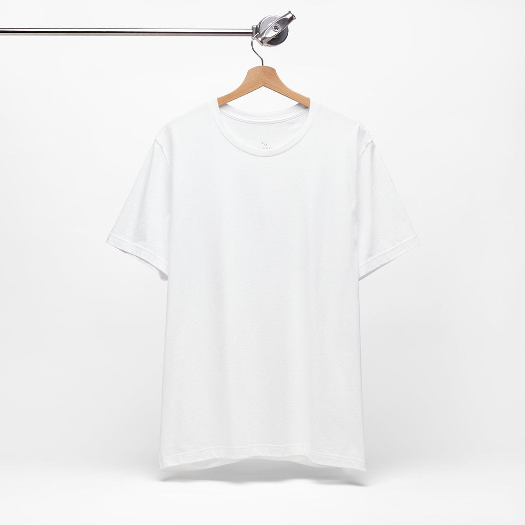 Men's Cotton T-Shirt with Minimal Back Graphic - Velqono