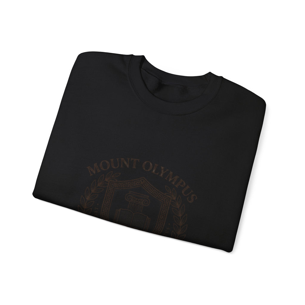 Mount Olympus Crest Sweatshirt | Greek Mythology, Mythcore - Velqono