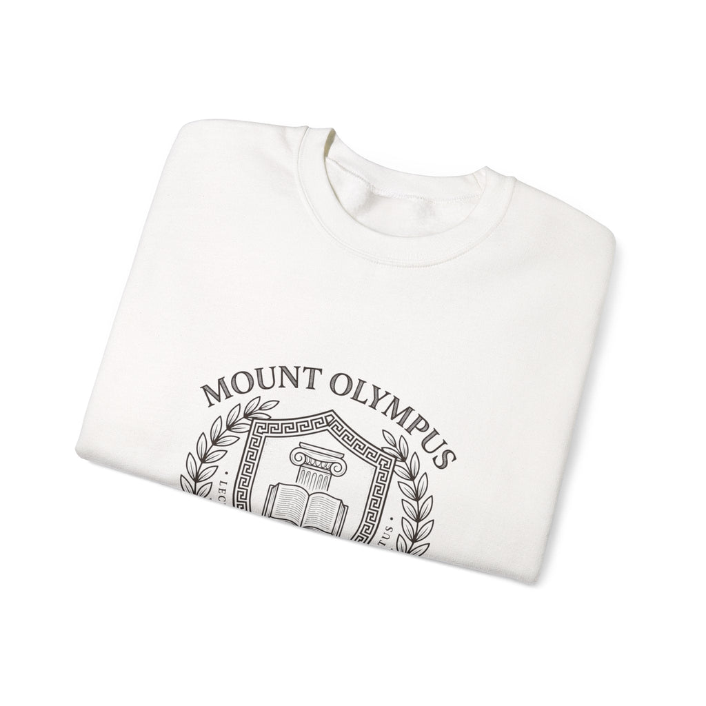 Mount Olympus Crest Sweatshirt | Greek Mythology, Mythcore - Velqono