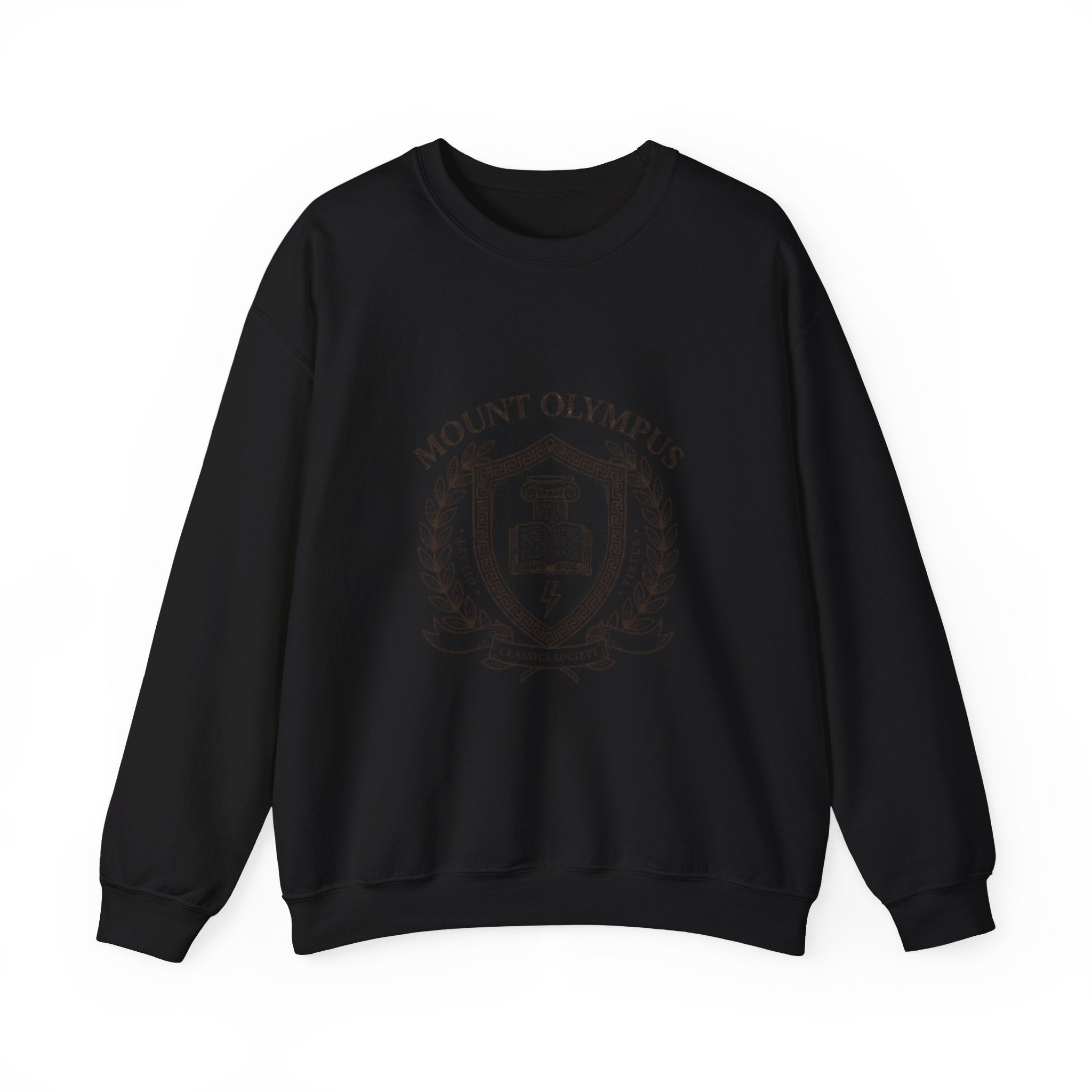 Mount Olympus Crest Sweatshirt | Greek Mythology, Mythcore - Velqono