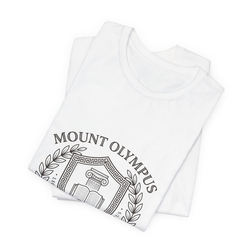 Mount Olympus Crest T-Shirt | Greek Mythology, Mythcore - Velqono