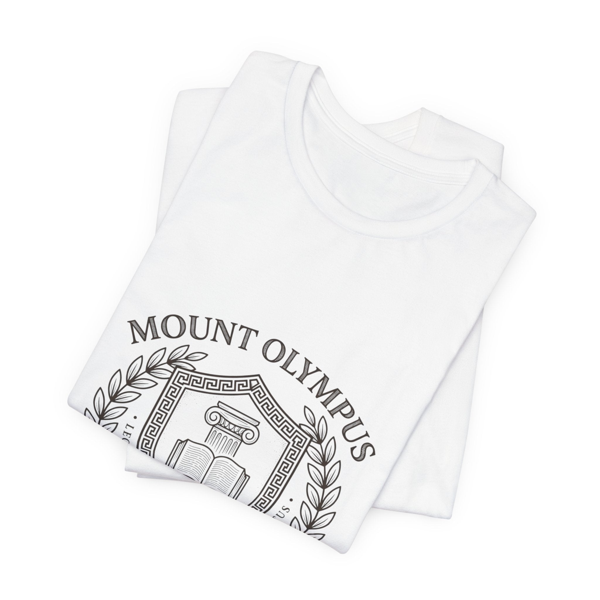 Mount Olympus Crest T-Shirt | Greek Mythology, Mythcore - Velqono