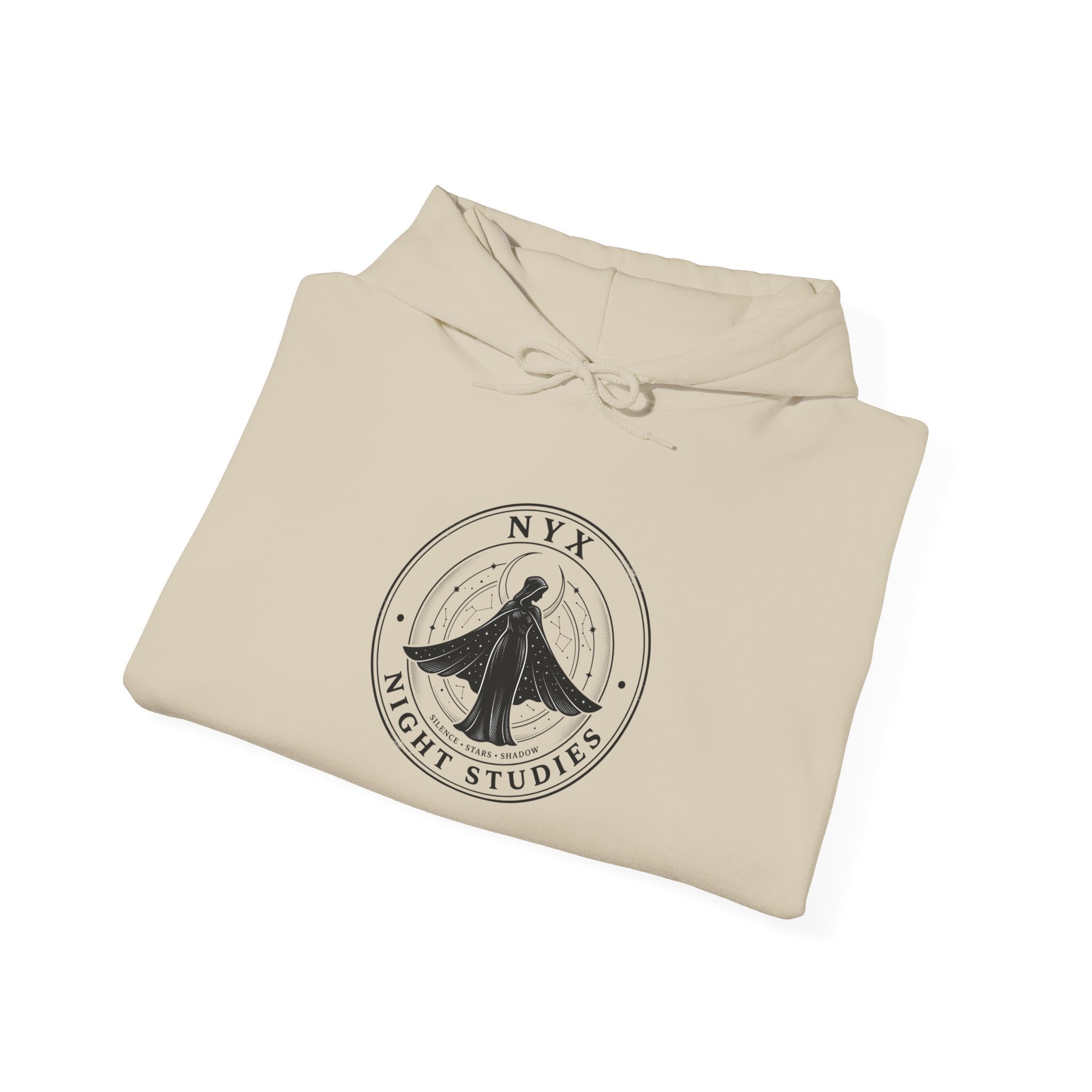 Nyx Night Studies hoodie | Greek mythology, mythcore, dark academia - Velqono