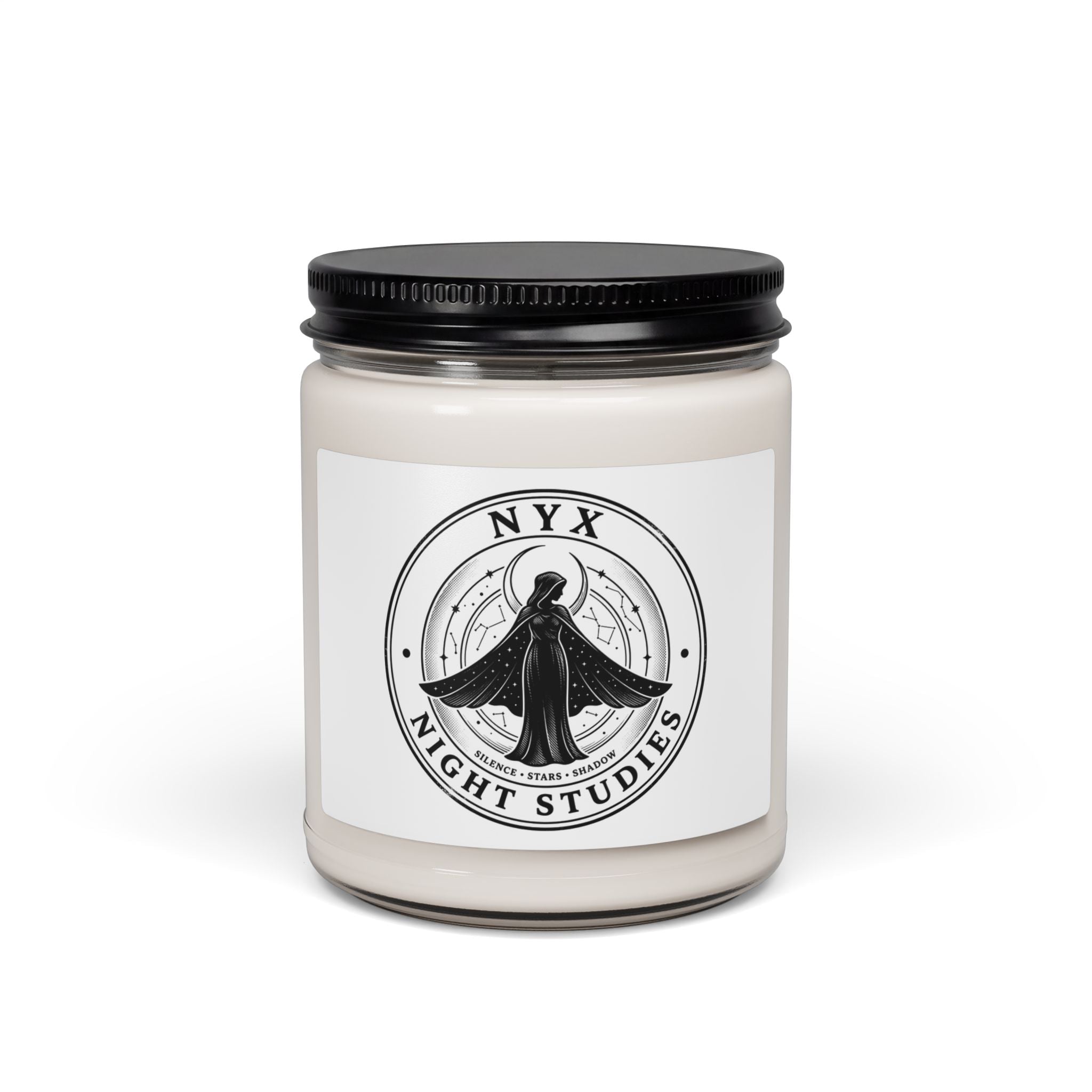 Nyx Night Studies Soy Candle | Greek Mythology, Mythcore - Velqono