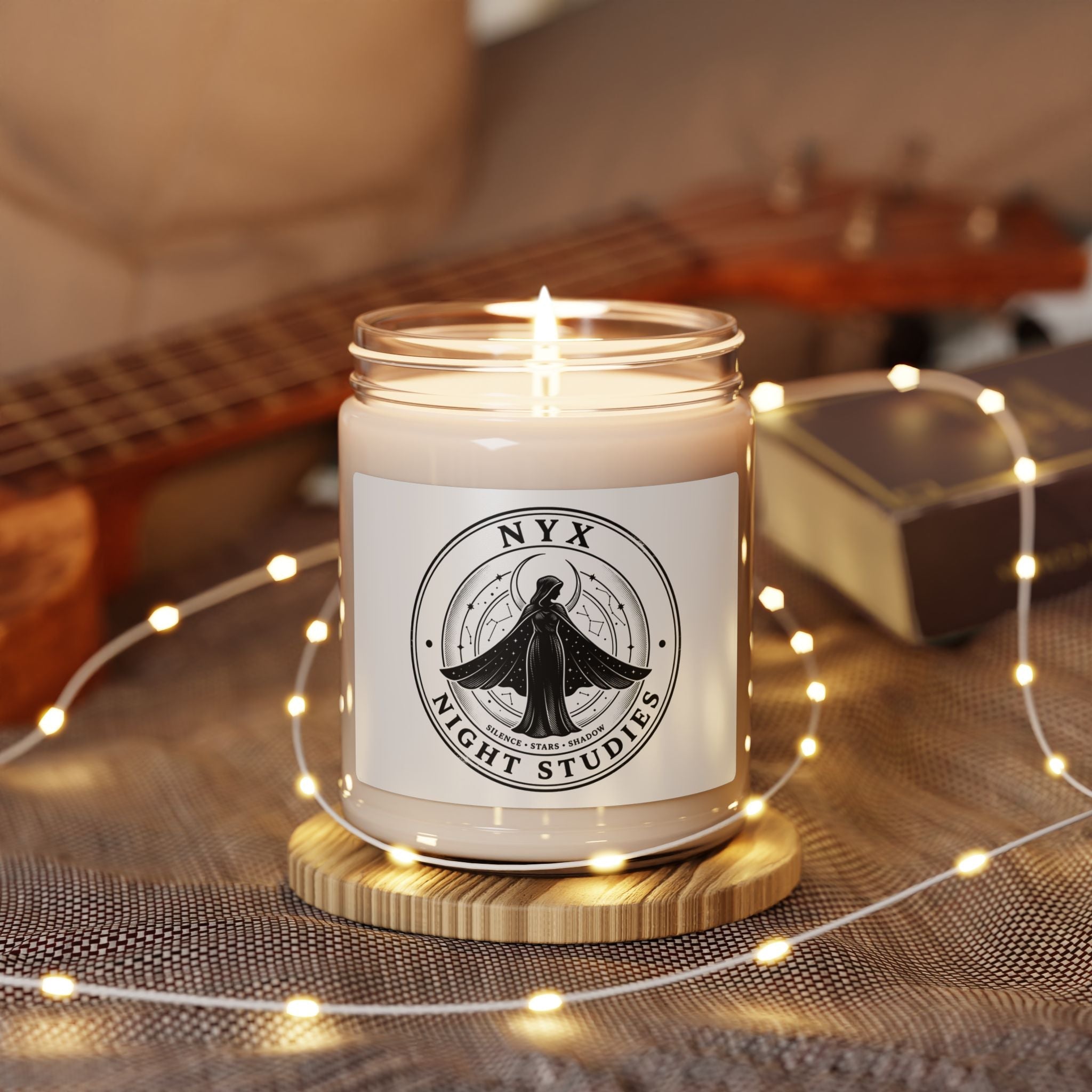Nyx Night Studies Soy Candle | Greek Mythology, Mythcore - Velqono