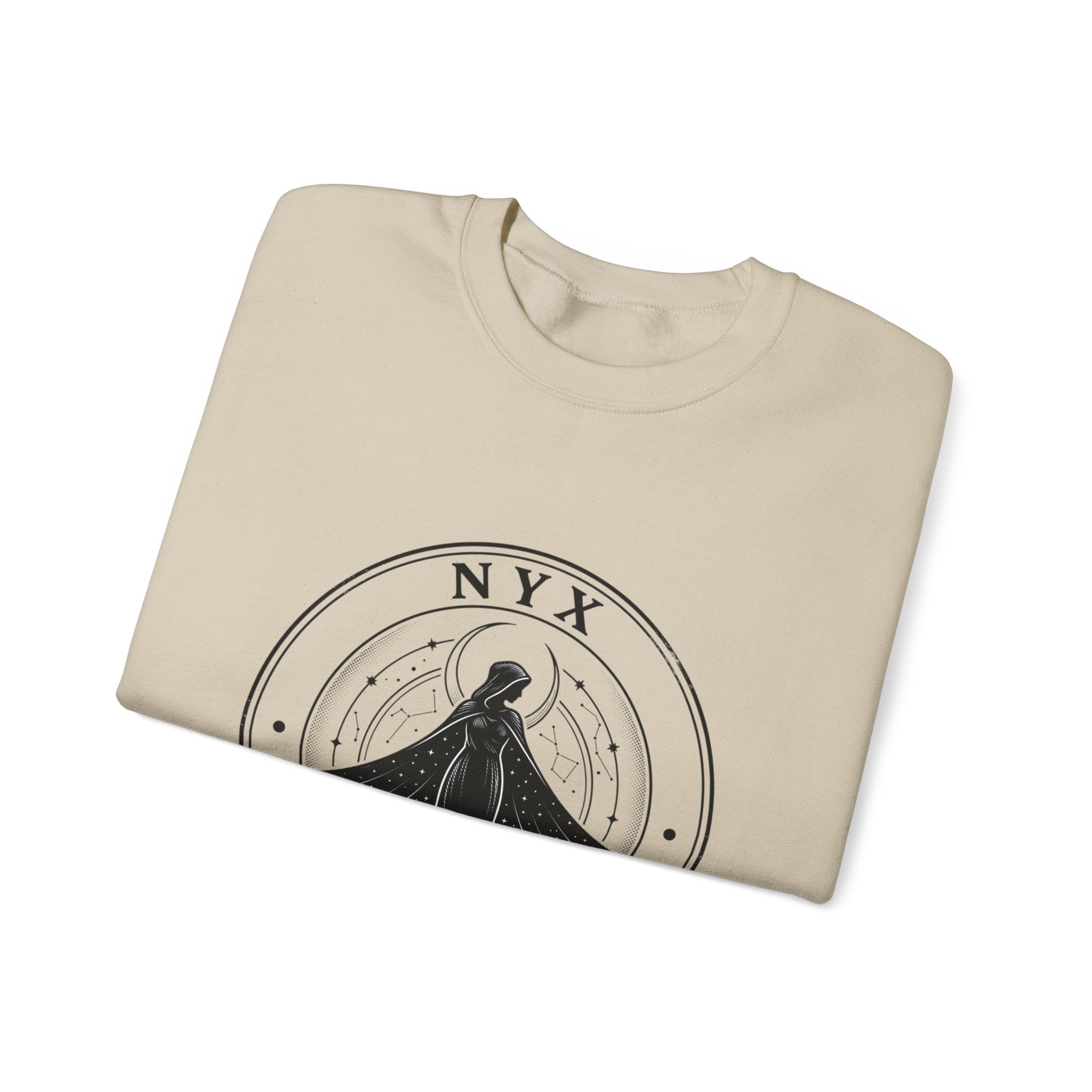 Nyx Night Studios Crest Sweatshirt | Greek Mythology, Mythcore - Velqono