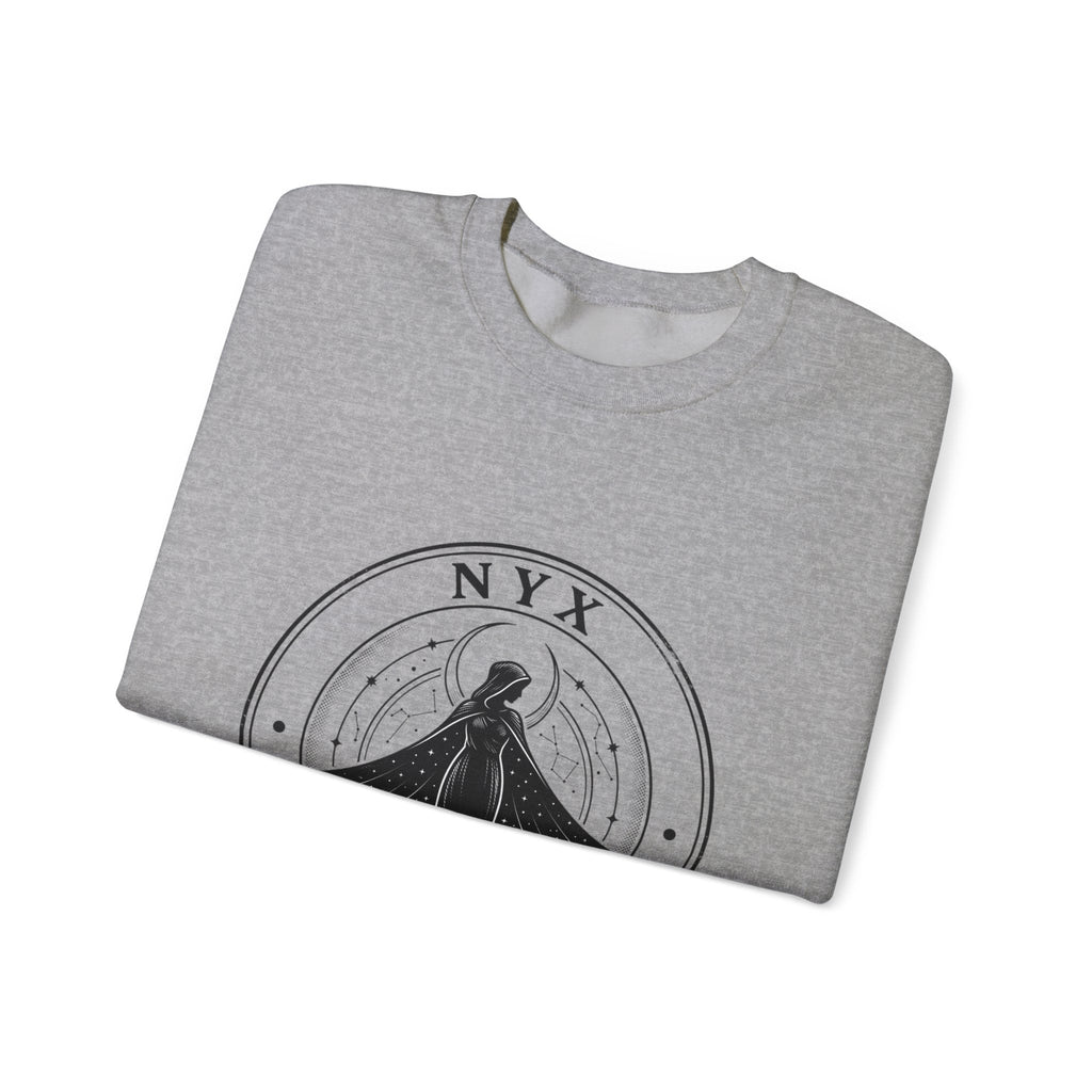 Nyx Night Studios Crest Sweatshirt | Greek Mythology, Mythcore - Velqono