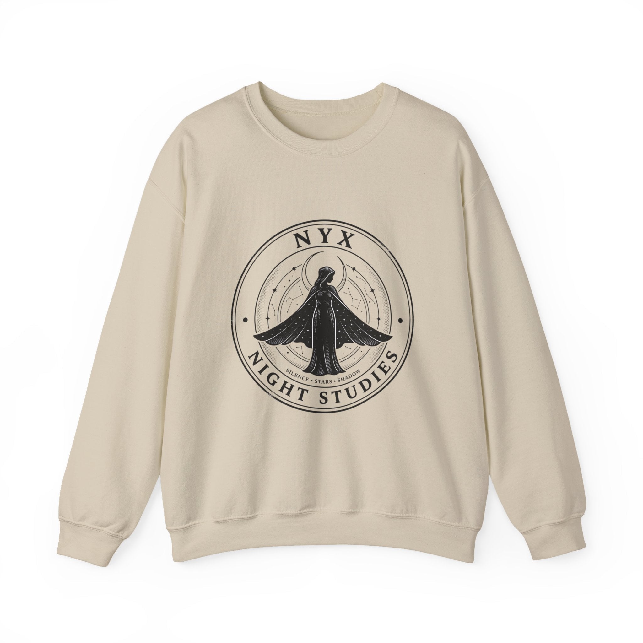 Nyx Night Studios Crest Sweatshirt | Greek Mythology, Mythcore - Velqono