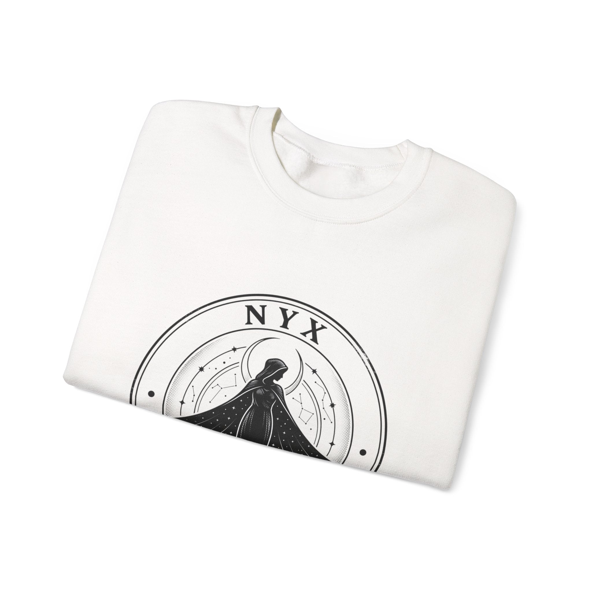 Nyx Night Studios Crest Sweatshirt | Greek Mythology, Mythcore - Velqono