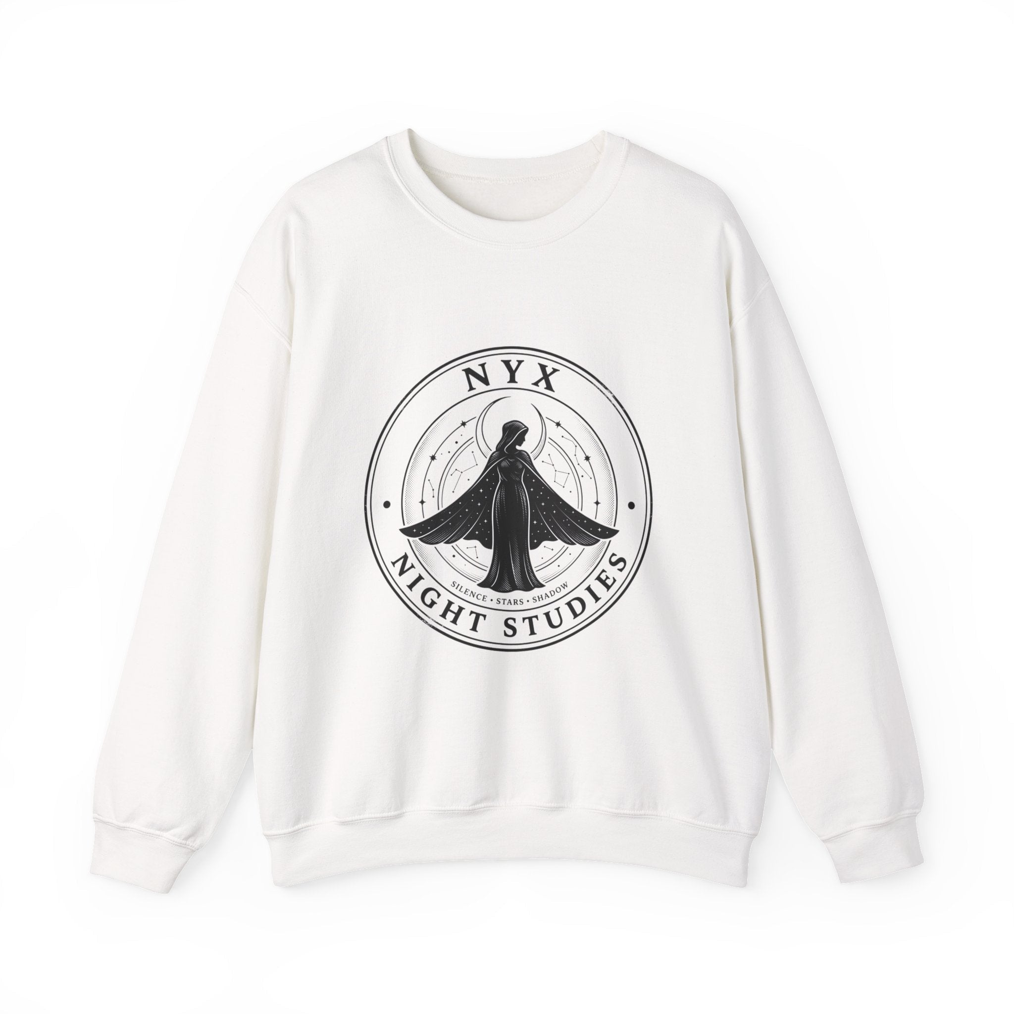 Nyx Night Studios Crest Sweatshirt | Greek Mythology, Mythcore - Velqono