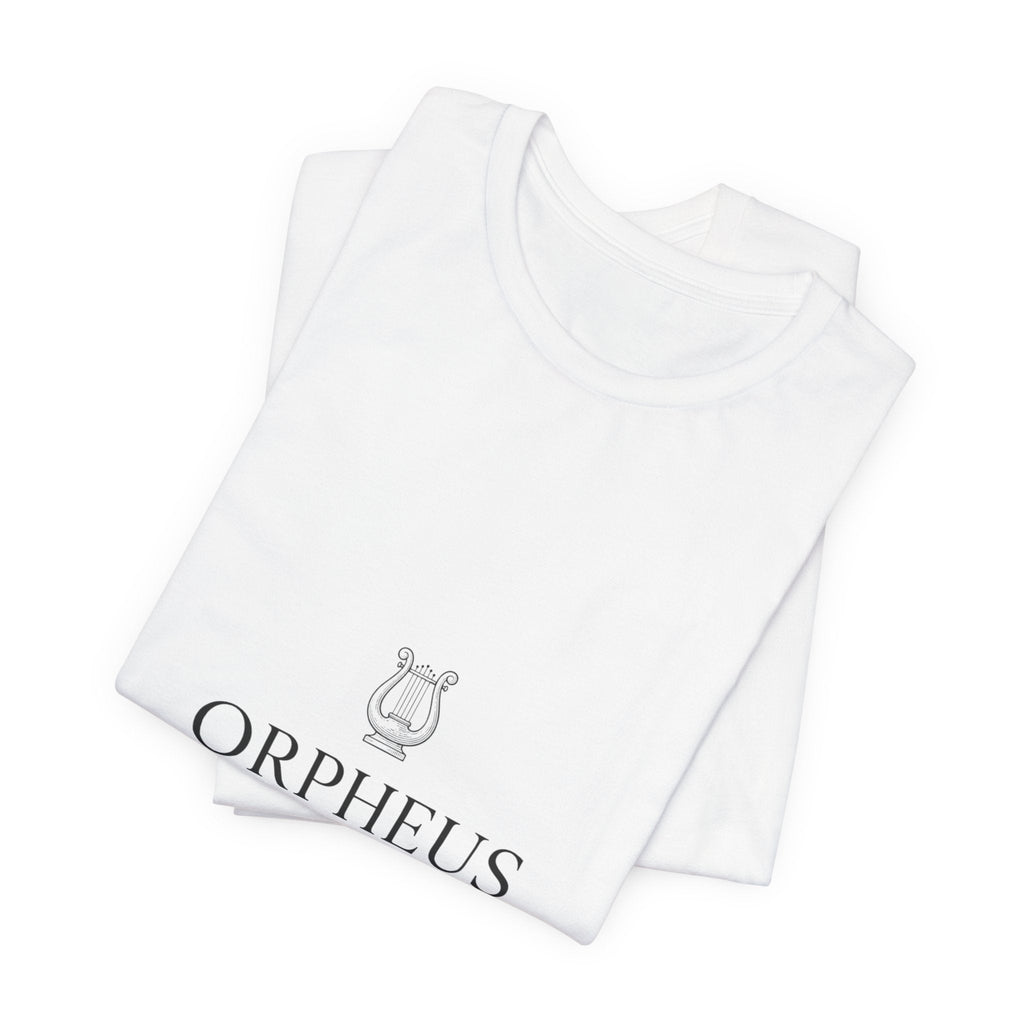 Orpheus Lyre Logo Tee | Greek Mythology, Mythcore - Velqono