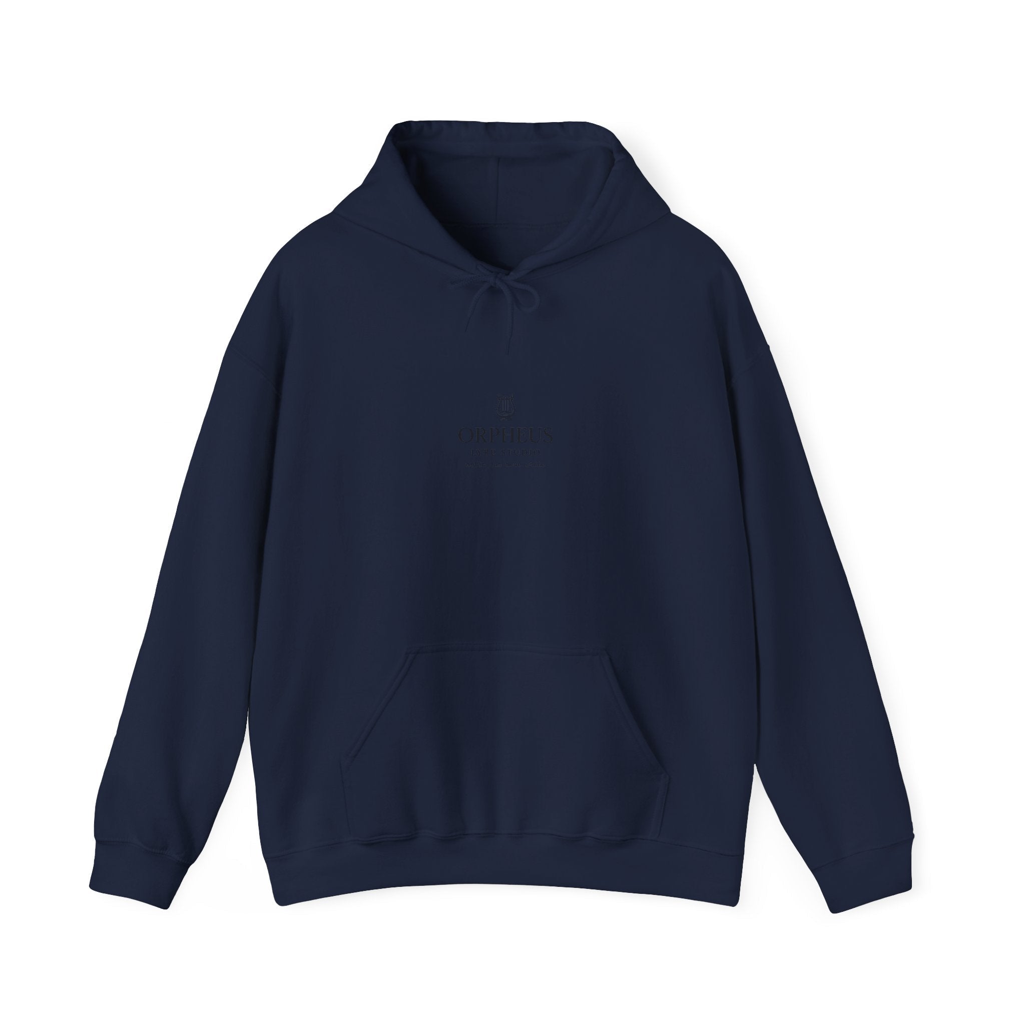 Orpheus Lyre Minimalist Hoodie | Greek Mythology, Mythcore - Velqono