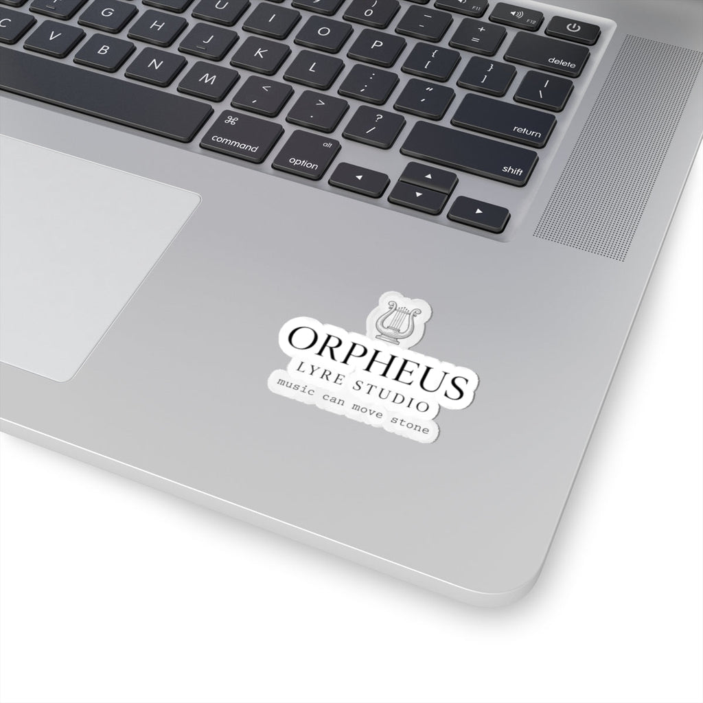 Orpheus Lyre Studio Logo Sticker | Greek Mythology, Mythcore Kiss-Cut - Velqono