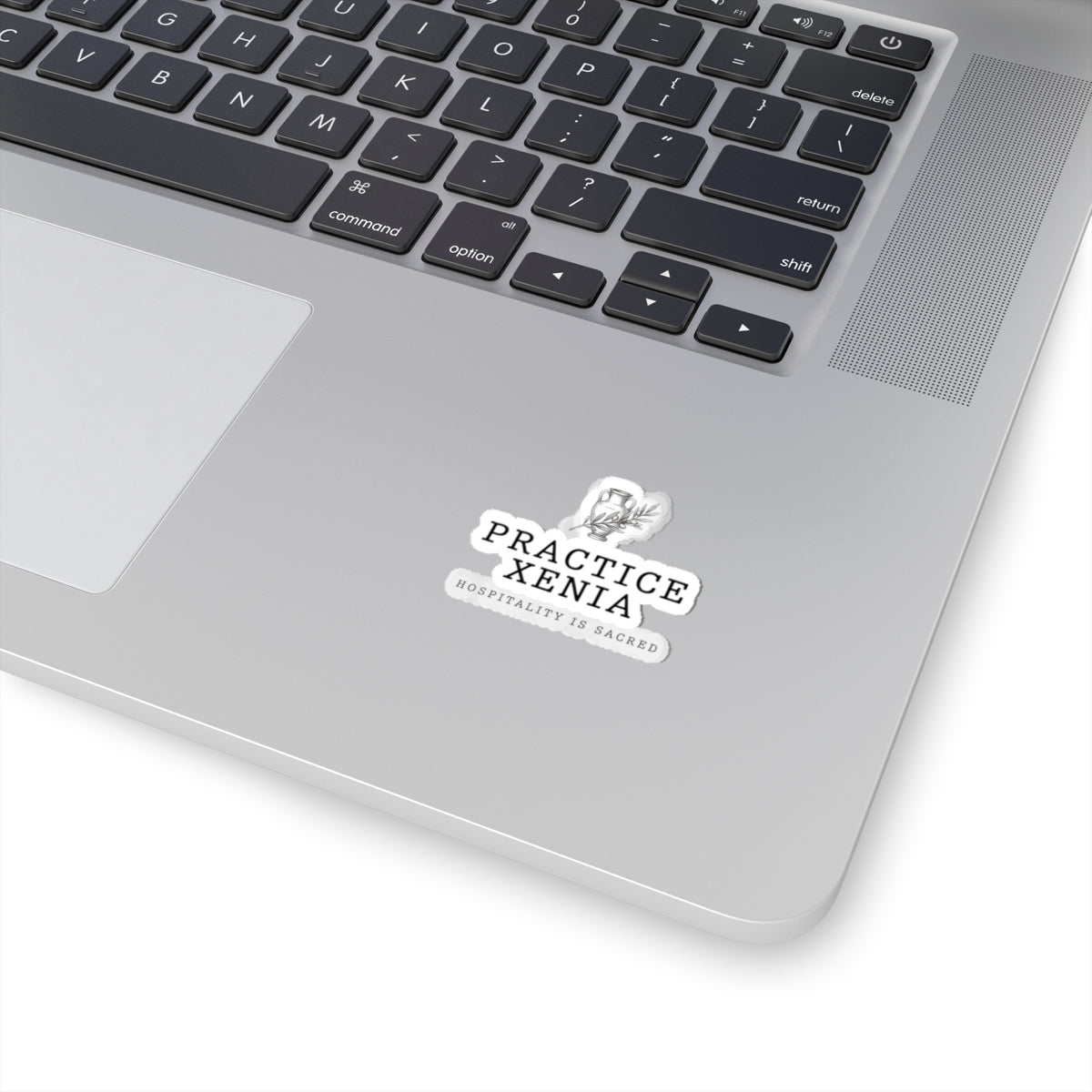 Practice Xenia Kiss-Cut Sticker | Greek Mythology, Mythcore Olive Branch - Velqono