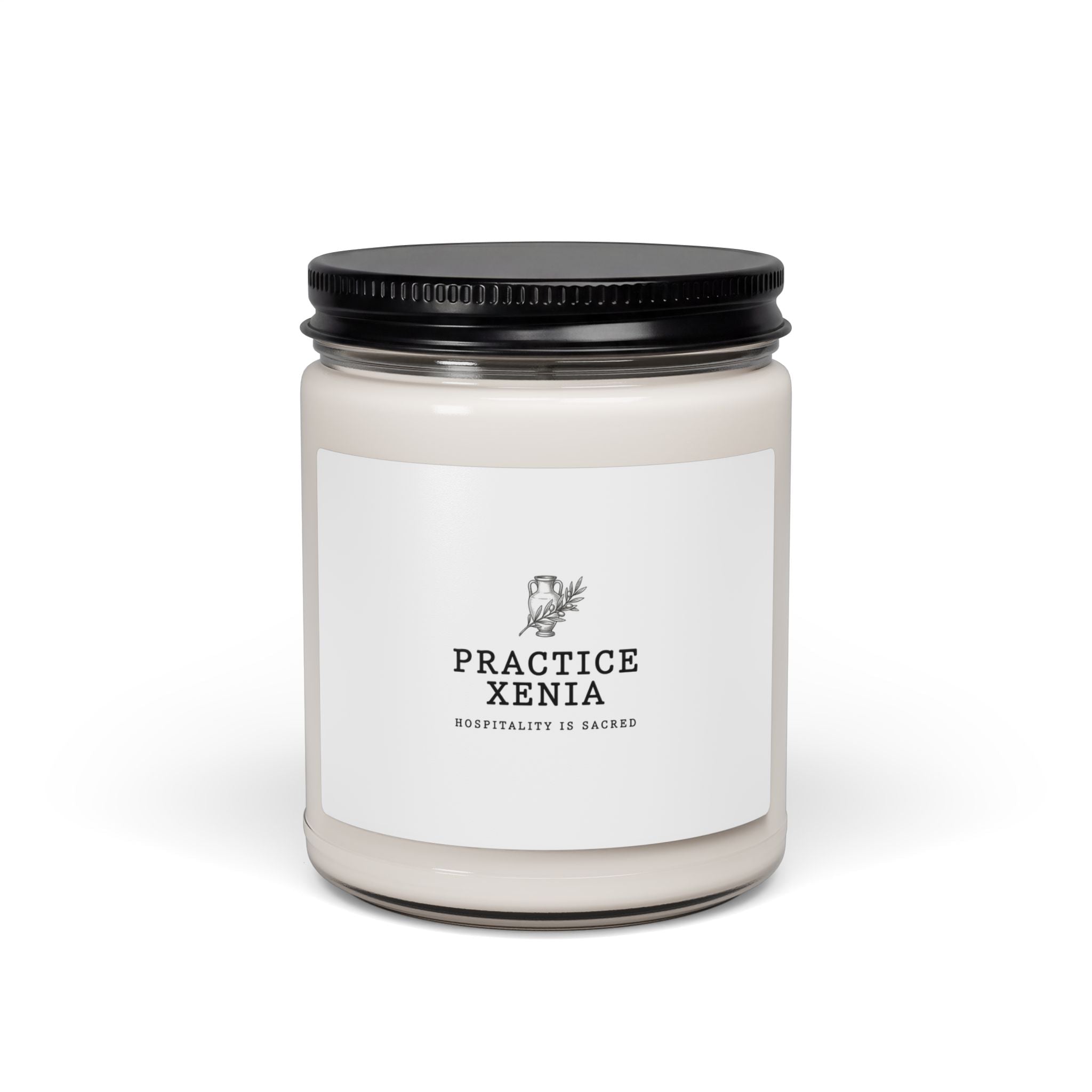 Practice Xenia Soy Candle | Greek Mythology, Mythcore Jar Candle - Velqono