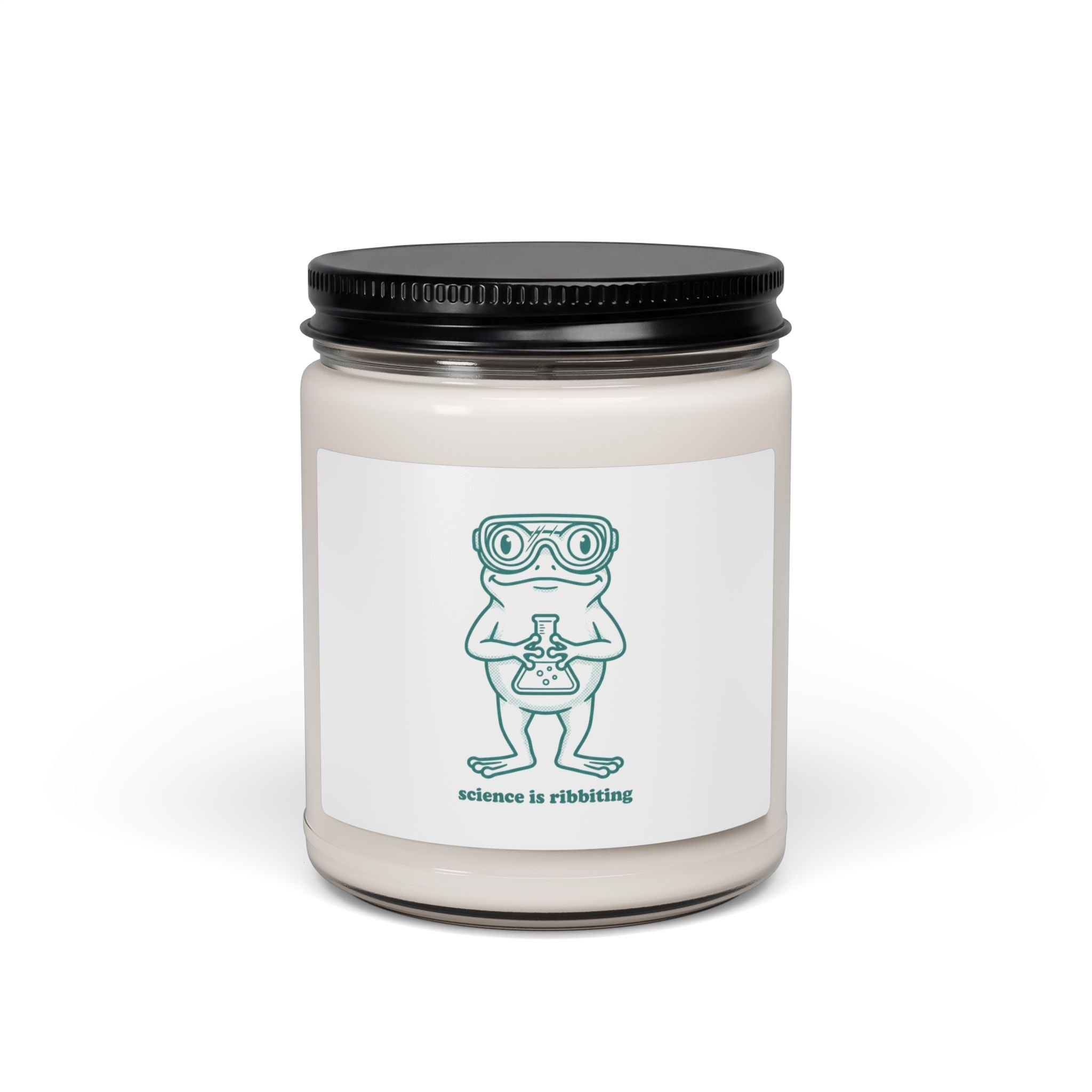 Science Is Ribbiting Candle | Soy Candle, Science Humor - Velqono