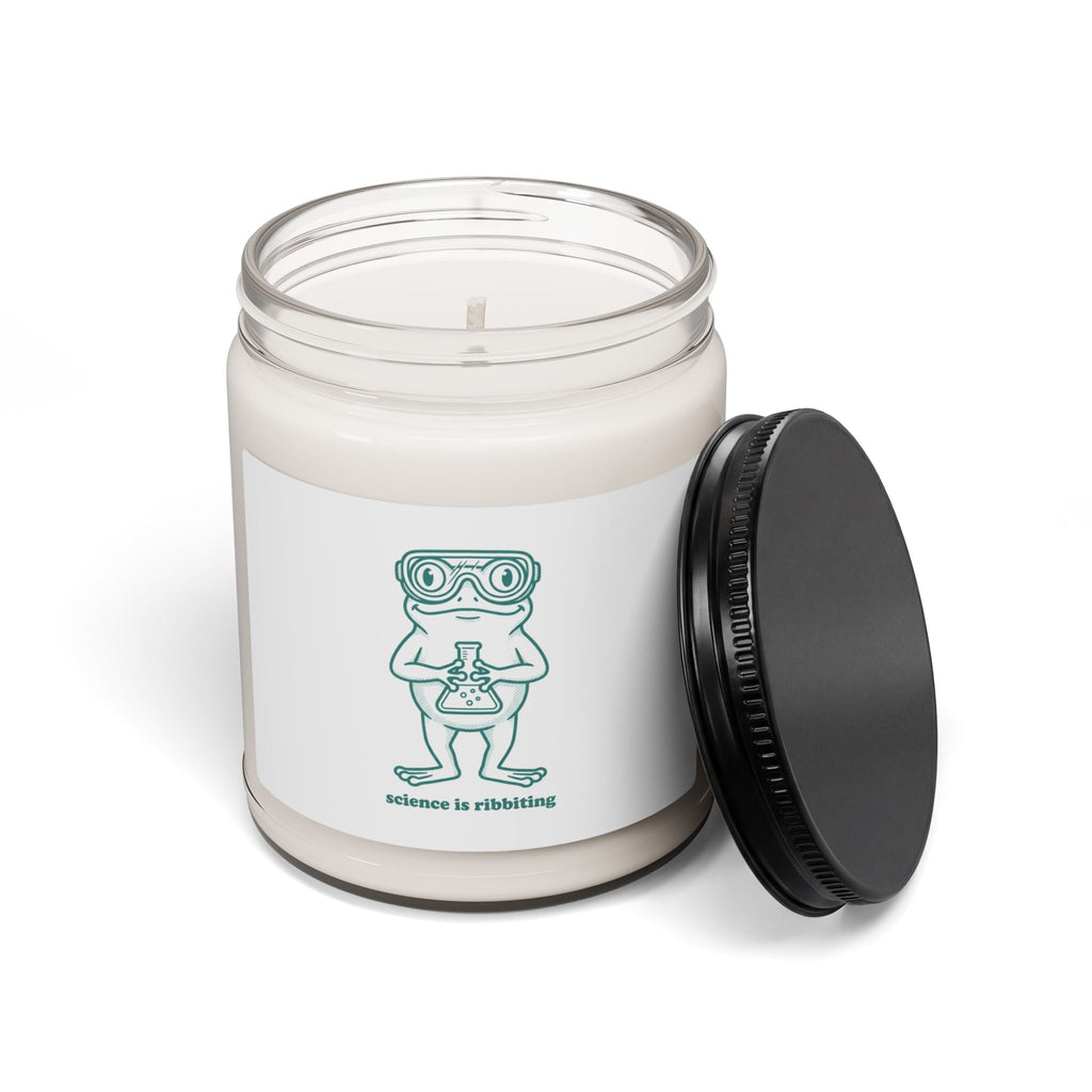 Science Is Ribbiting Candle | Soy Candle, Science Humor - Velqono