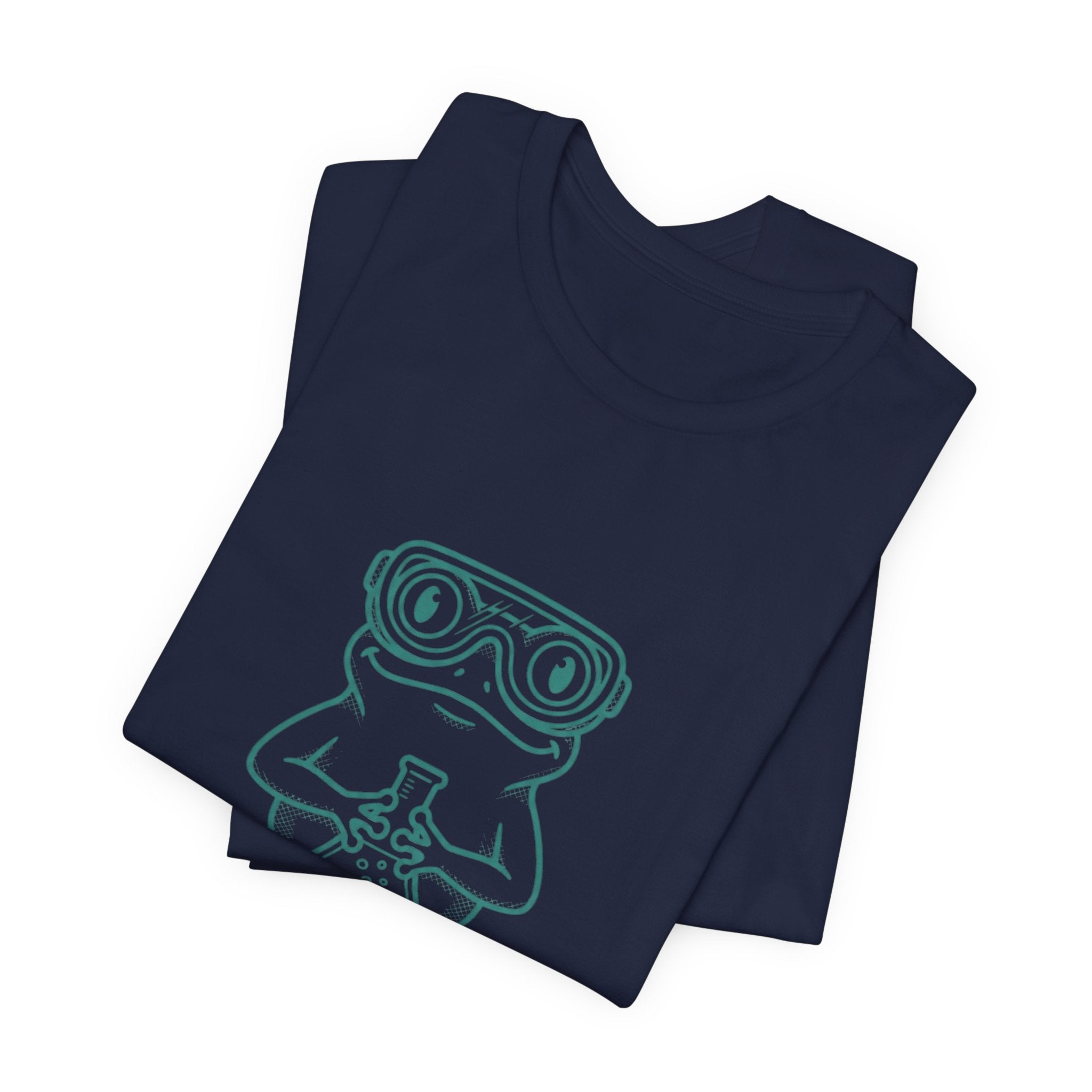Science is Ribbiting Frog Chemist Tee | Science Humor, STEM Shirt - Velqono