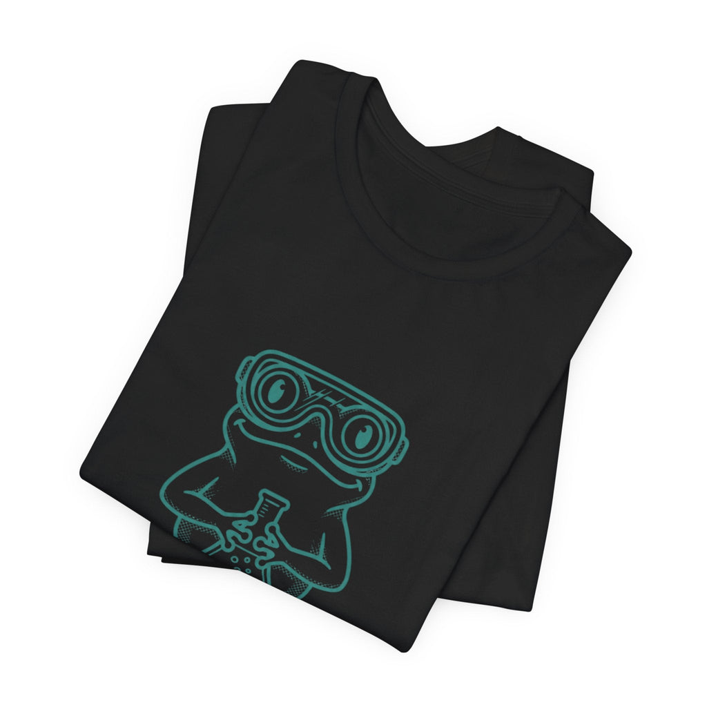 Science is Ribbiting Frog Chemist Tee | Science Humor, STEM Shirt - Velqono