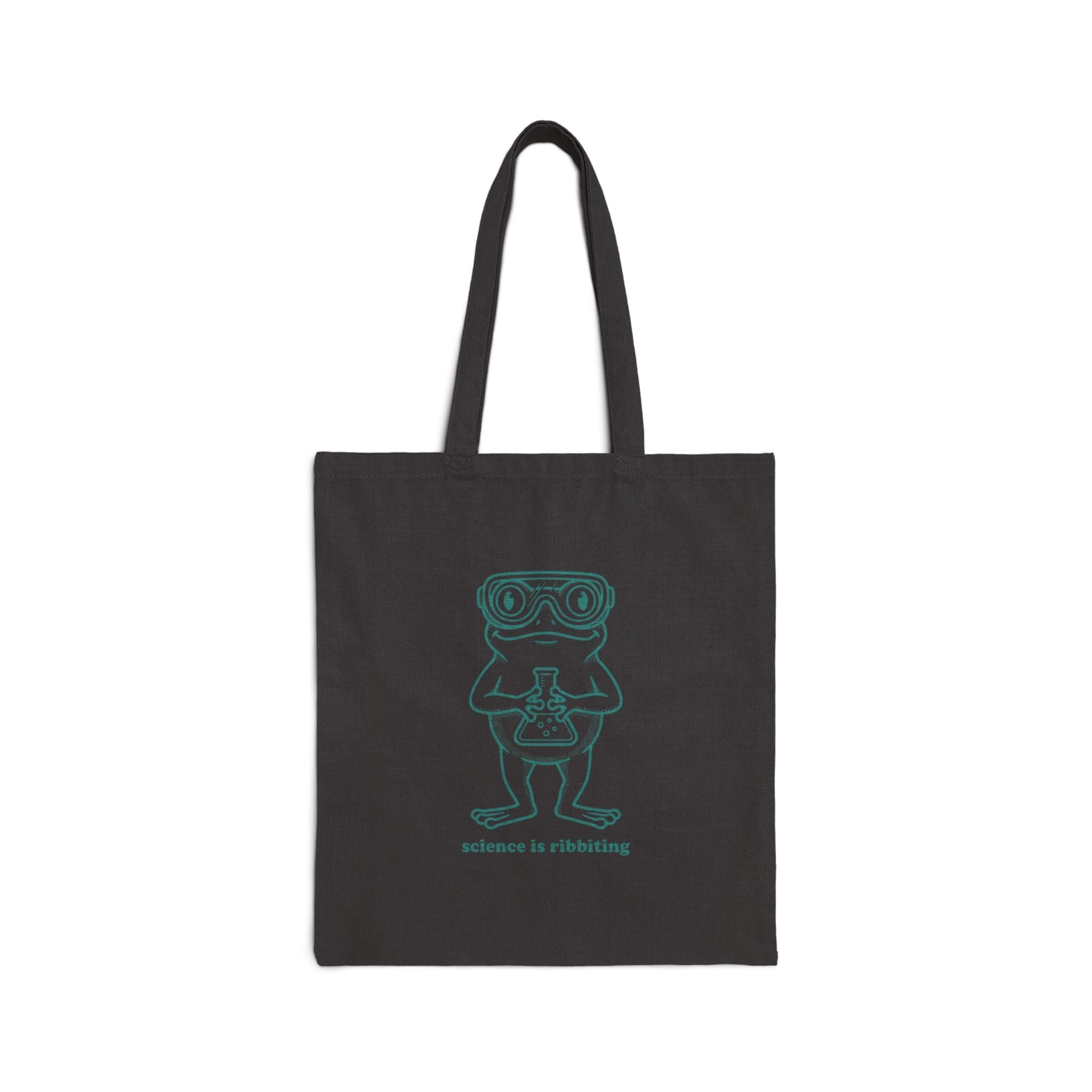 Science is Ribbiting Tote | Science Humor, Lab Joke - Velqono