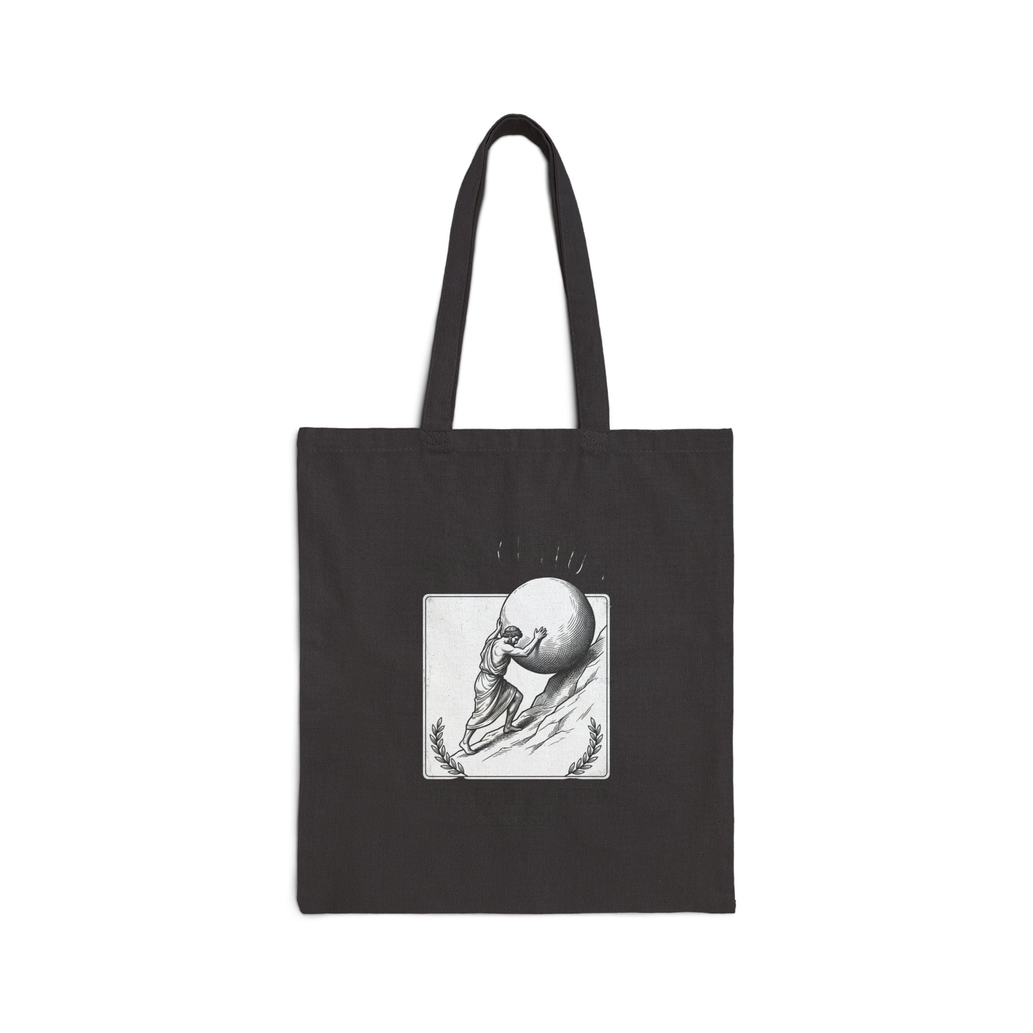 Sisyphus Illustration Tote | Greek Mythology, Mythcore Classic Art - Velqono
