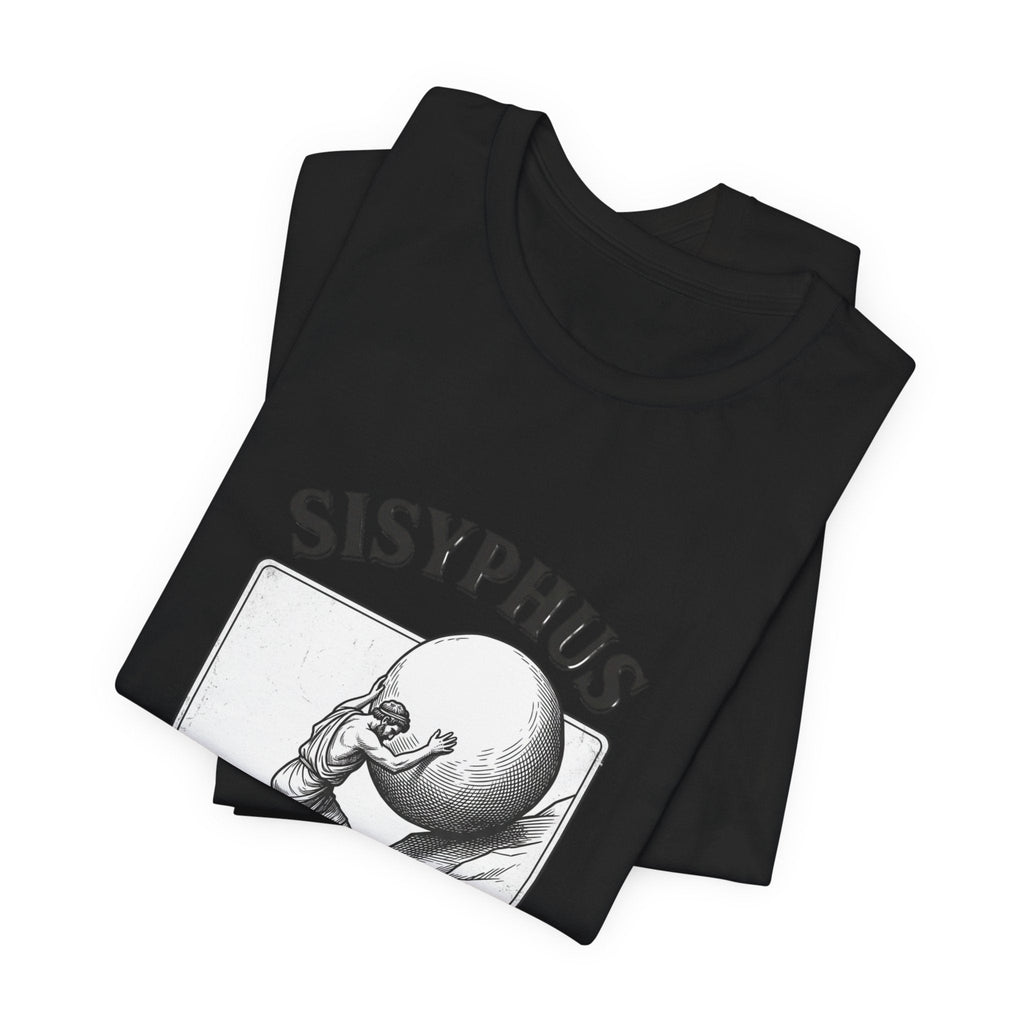 Sisyphus The Daily Grind Tee | Greek Mythology, Mythcore - Velqono