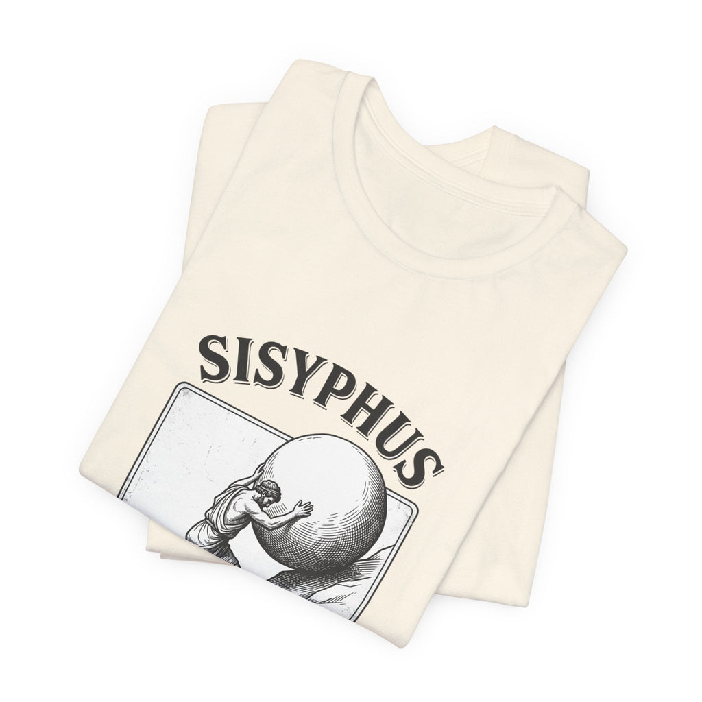 Sisyphus The Daily Grind Tee | Greek Mythology, Mythcore - Velqono
