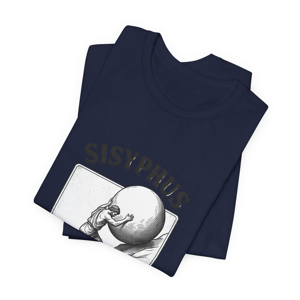 Sisyphus The Daily Grind Tee | Greek Mythology, Mythcore - Velqono