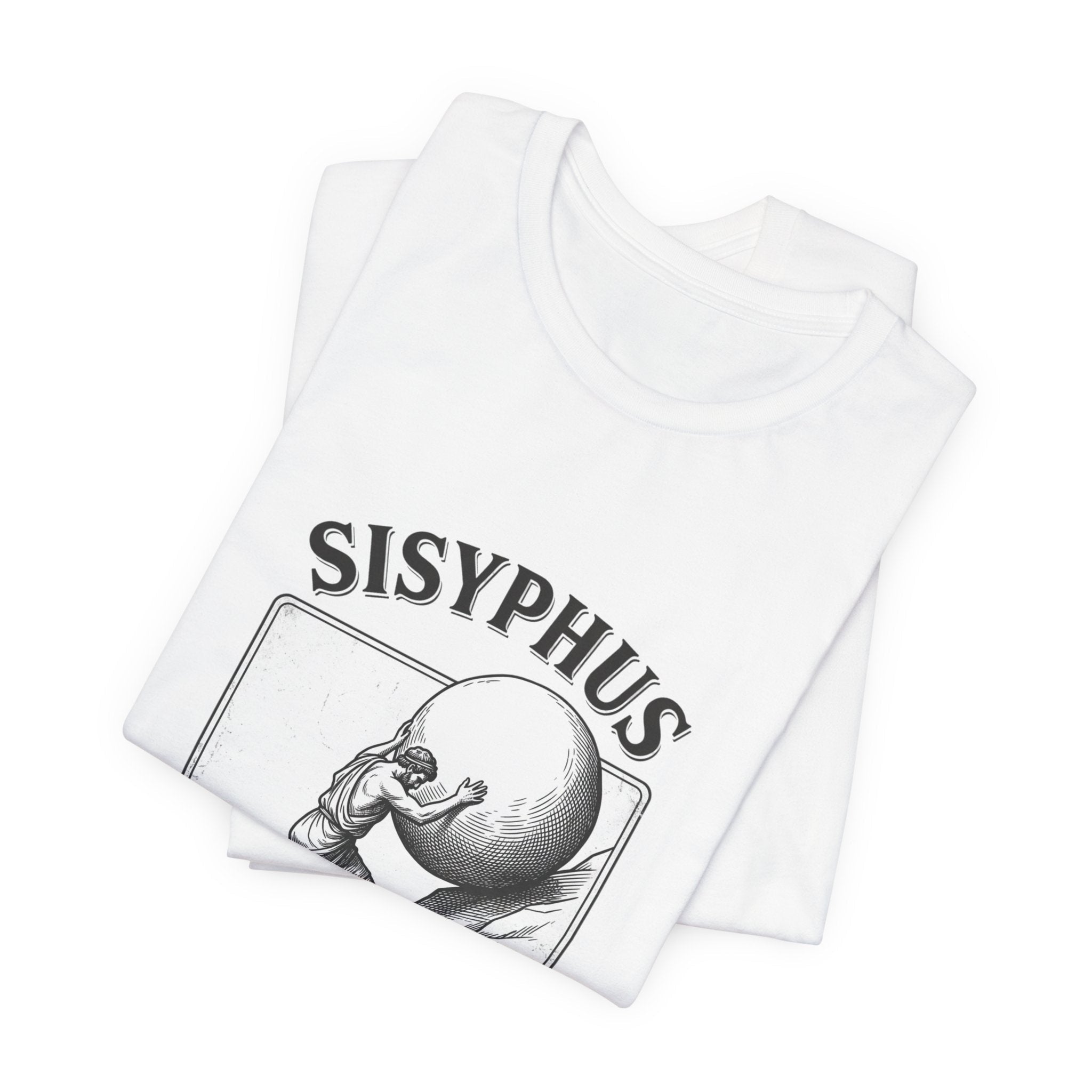 Sisyphus The Daily Grind Tee | Greek Mythology, Mythcore - Velqono