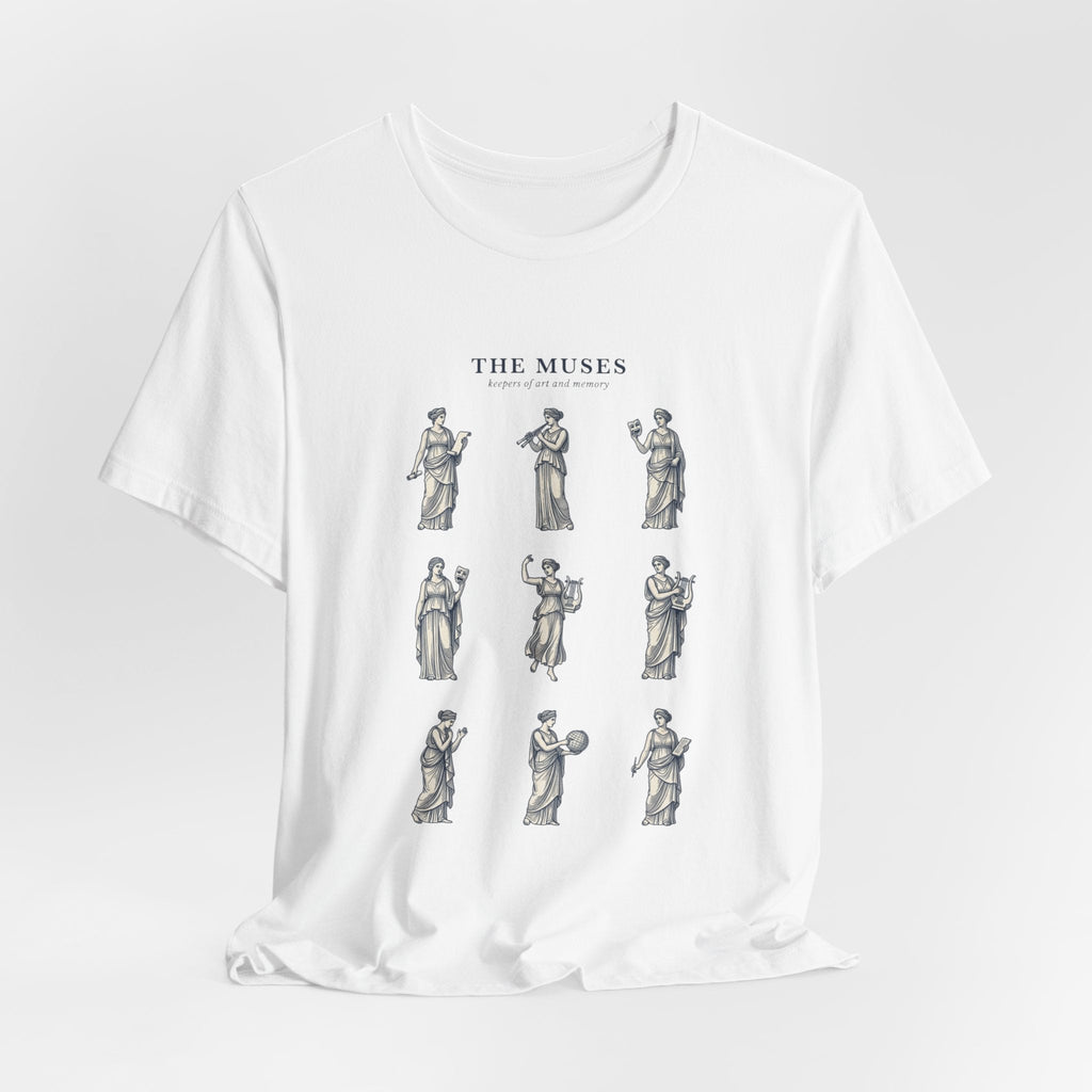 The Muses Tee | Greek Mythology, Mythcore Classical Art Shirt - Velqono