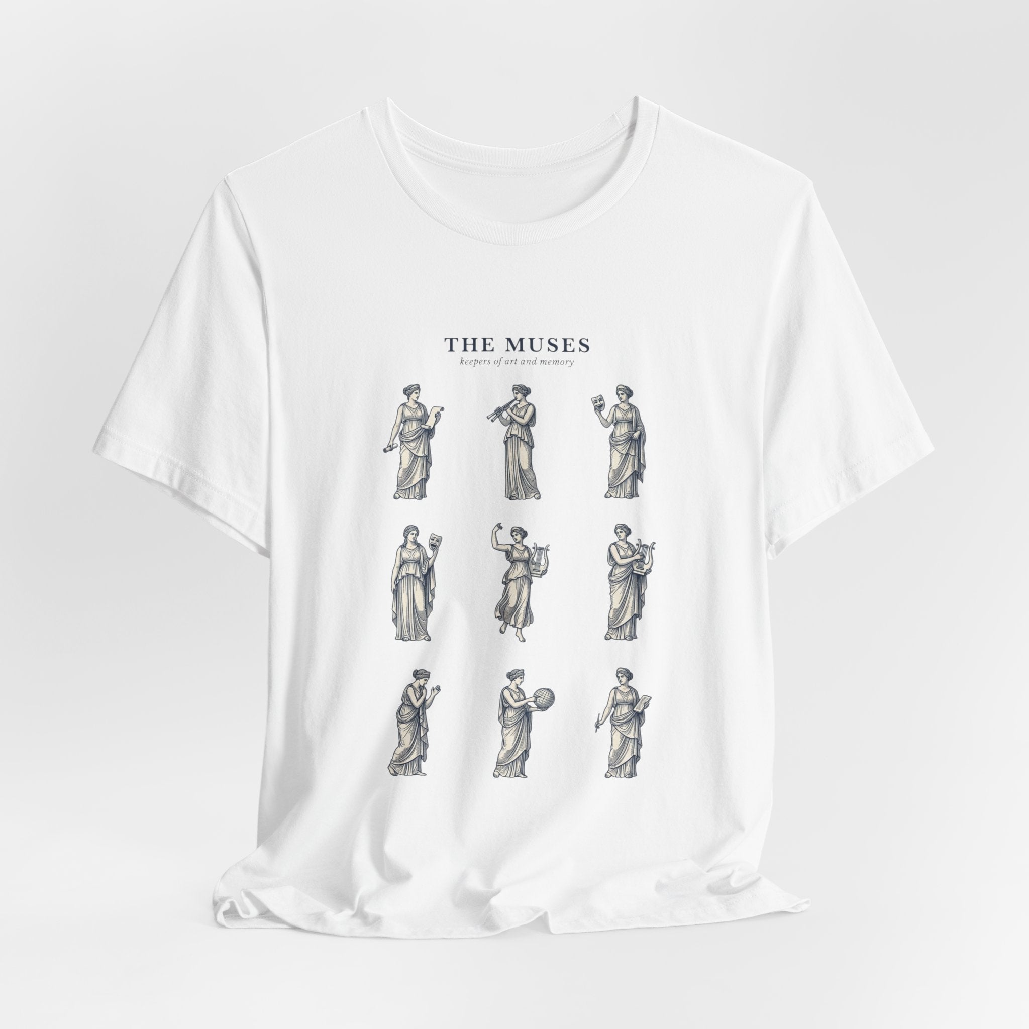 The Muses Tee | Greek Mythology, Mythcore Classical Art Shirt - Velqono