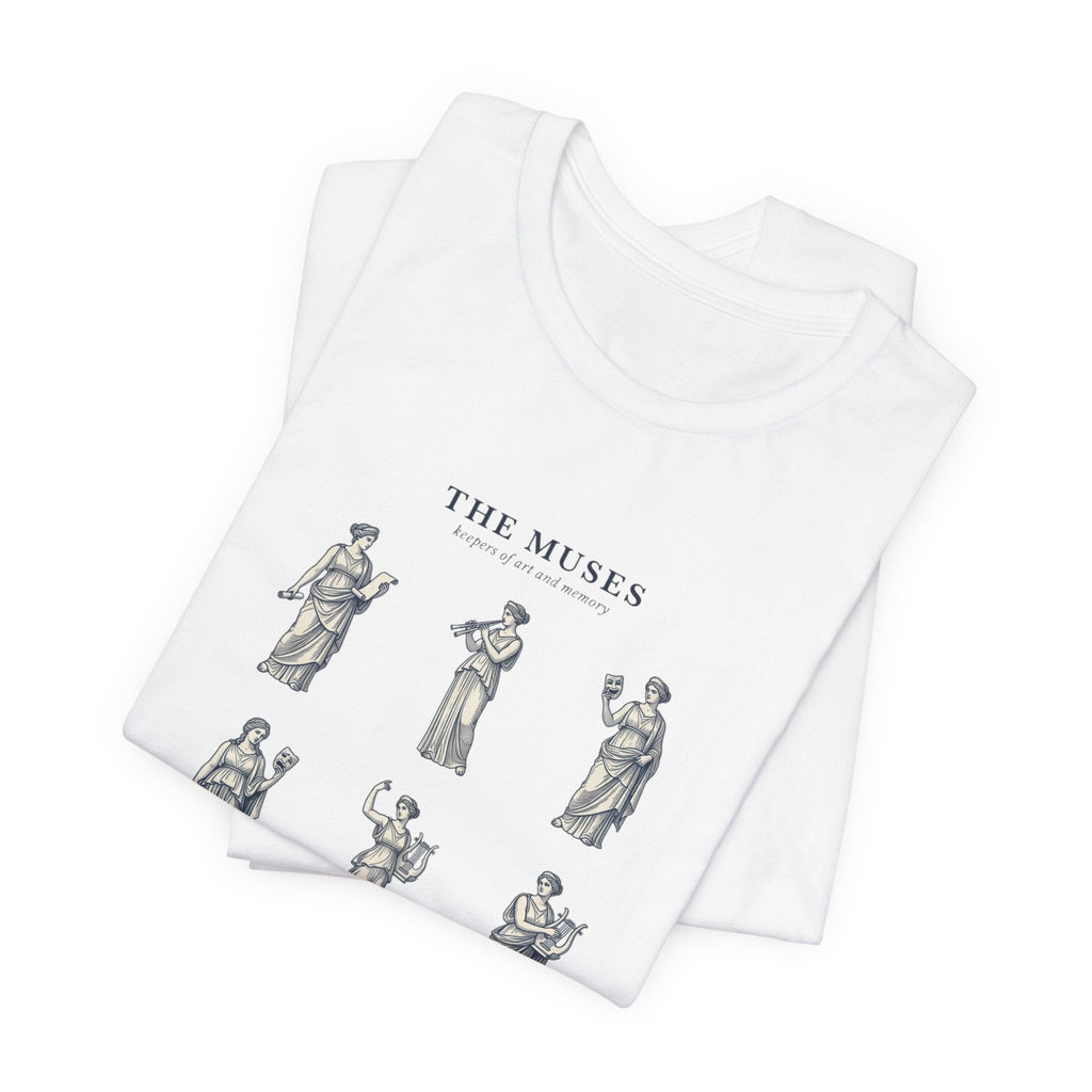 The Muses Tee | Greek Mythology, Mythcore Classical Art Shirt - Velqono