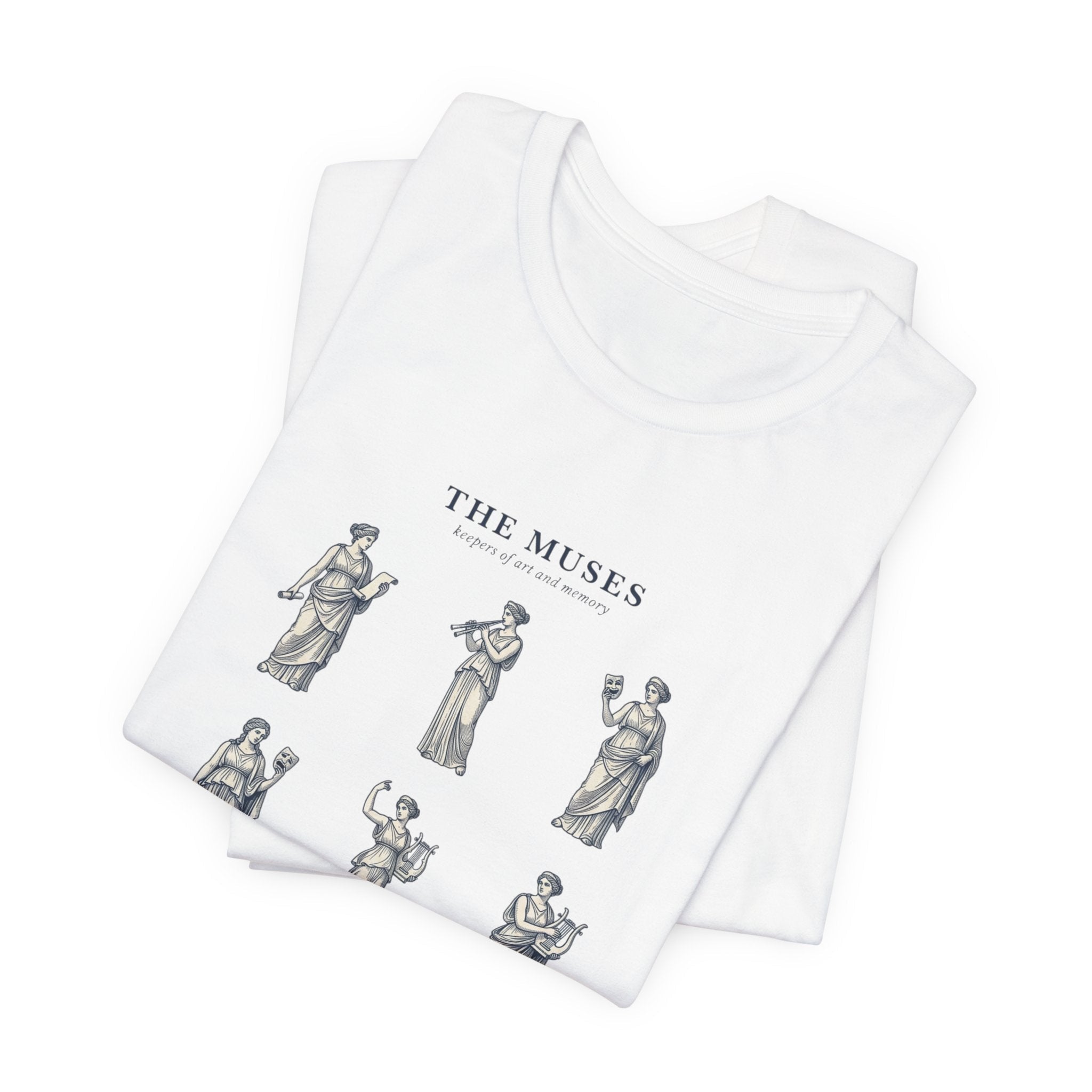 The Muses Tee | Greek Mythology, Mythcore Classical Art Shirt - Velqono
