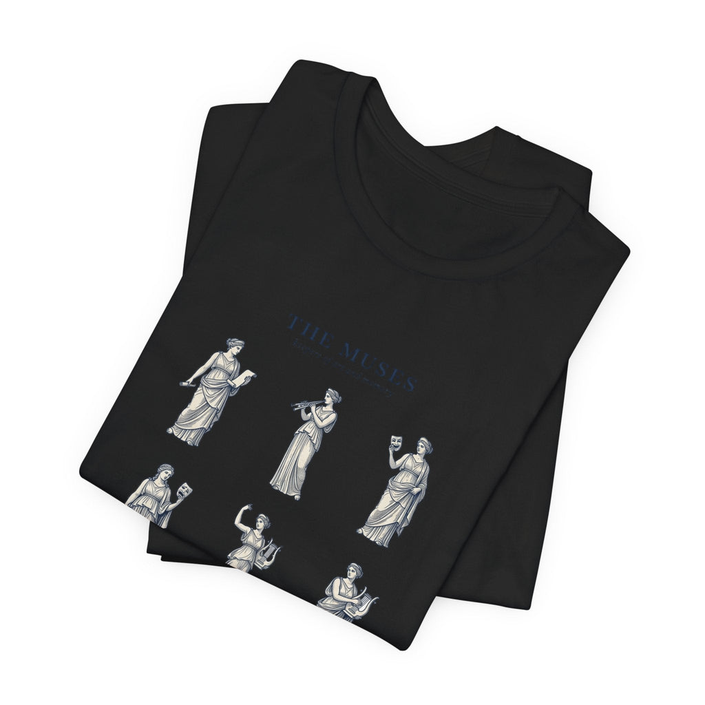 The Muses Tee | Greek Mythology, Mythcore Classical Art Shirt - Velqono