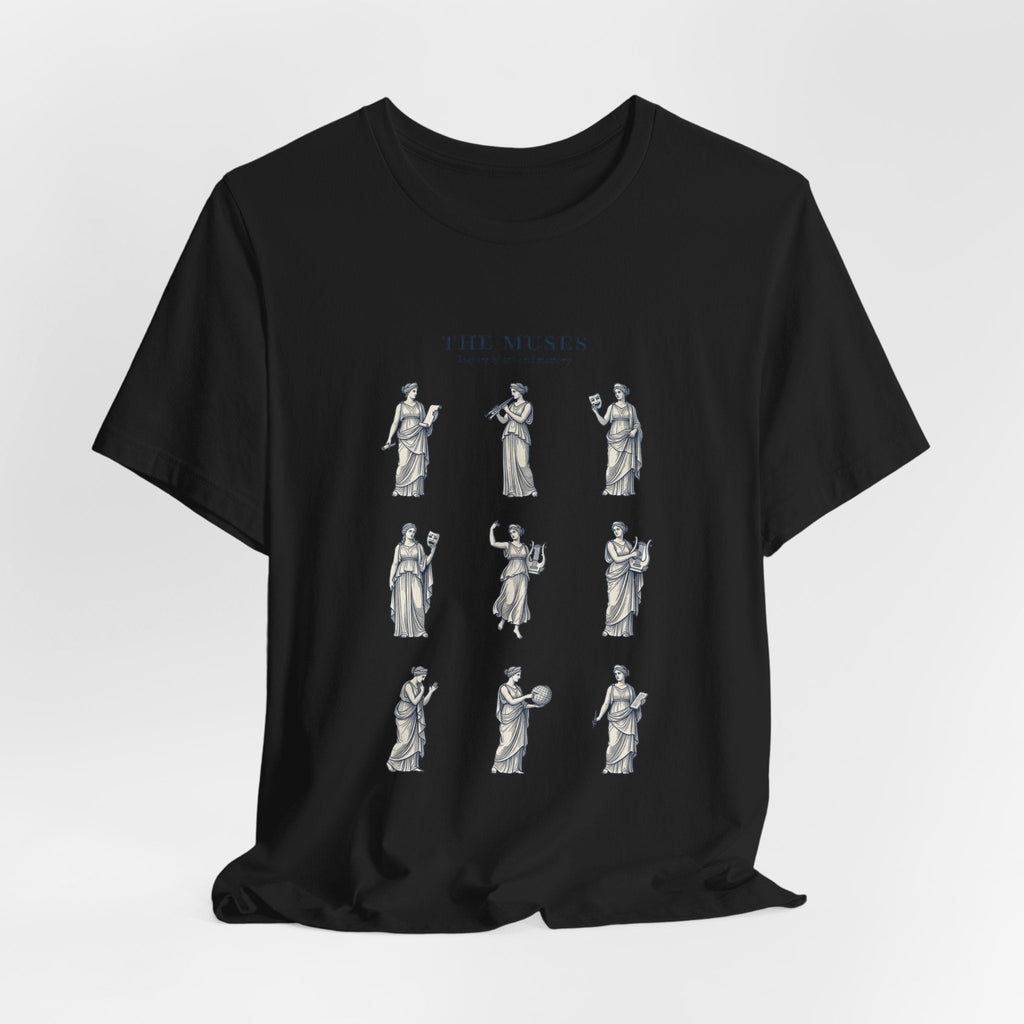 The Muses Tee | Greek Mythology, Mythcore Classical Art Shirt - Velqono