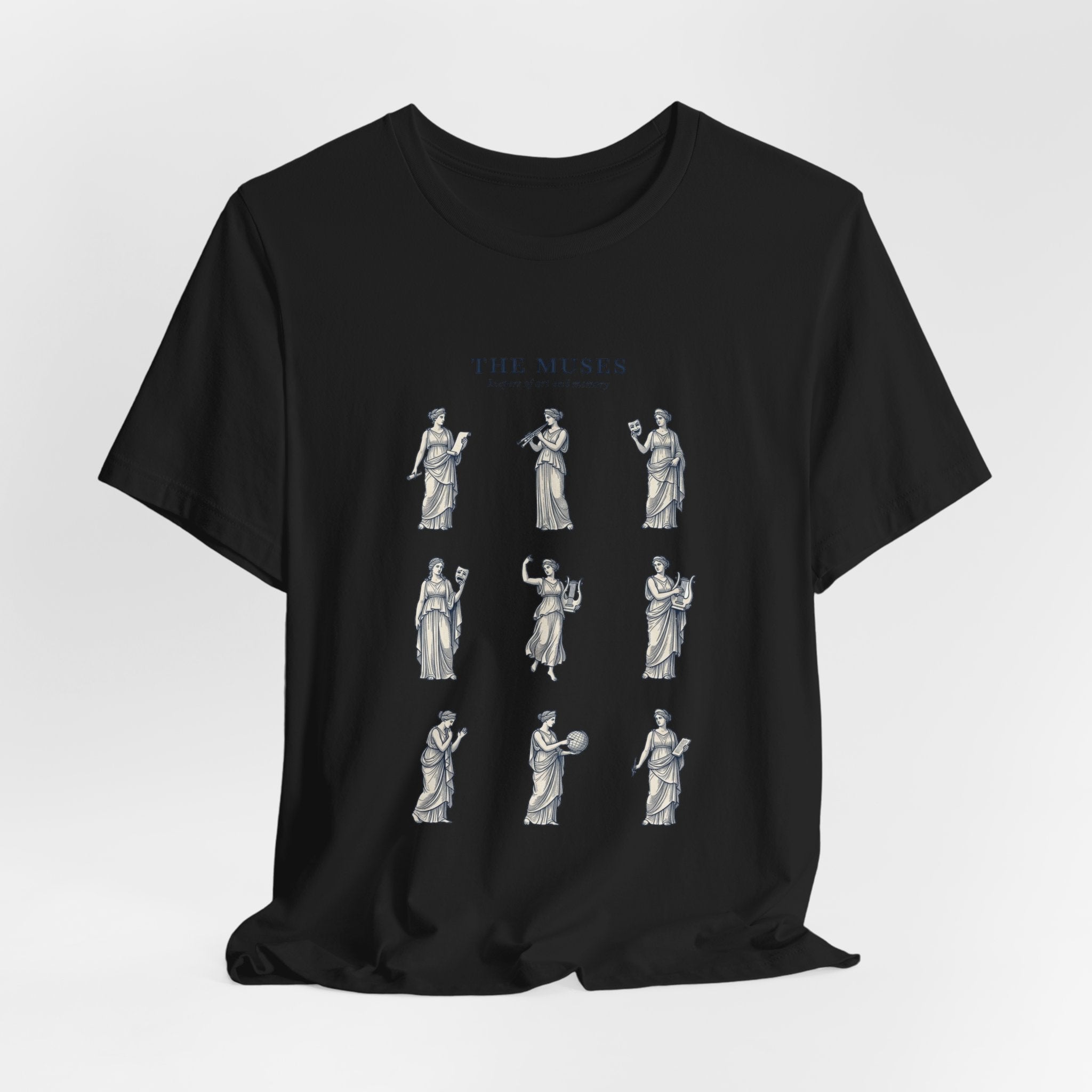 The Muses Tee | Greek Mythology, Mythcore Classical Art Shirt - Velqono