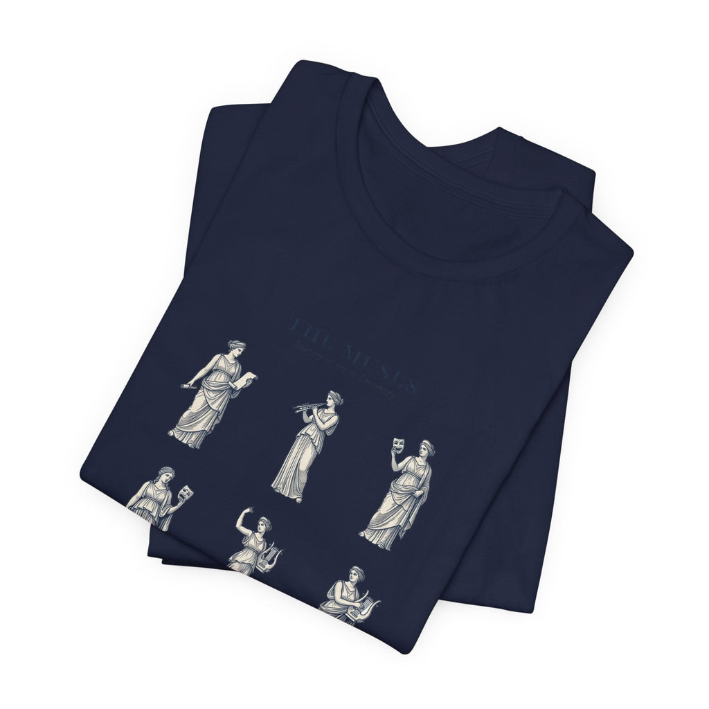 The Muses Tee | Greek Mythology, Mythcore Classical Art Shirt - Velqono
