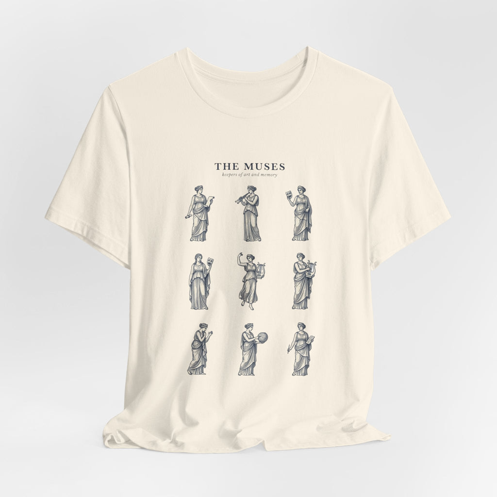 The Muses Tee | Greek Mythology, Mythcore Classical Art Shirt - Velqono