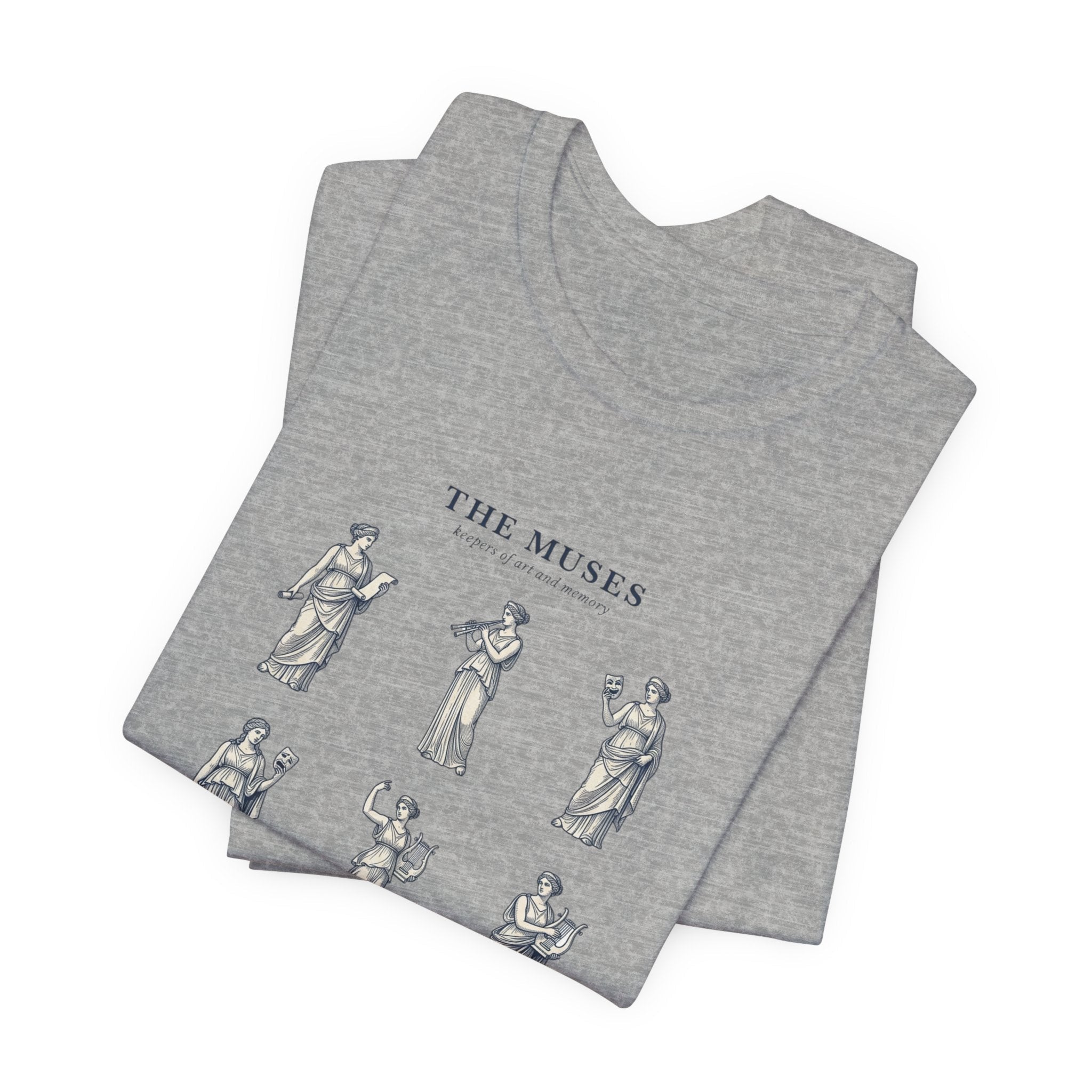 The Muses Tee | Greek Mythology, Mythcore Classical Art Shirt - Velqono