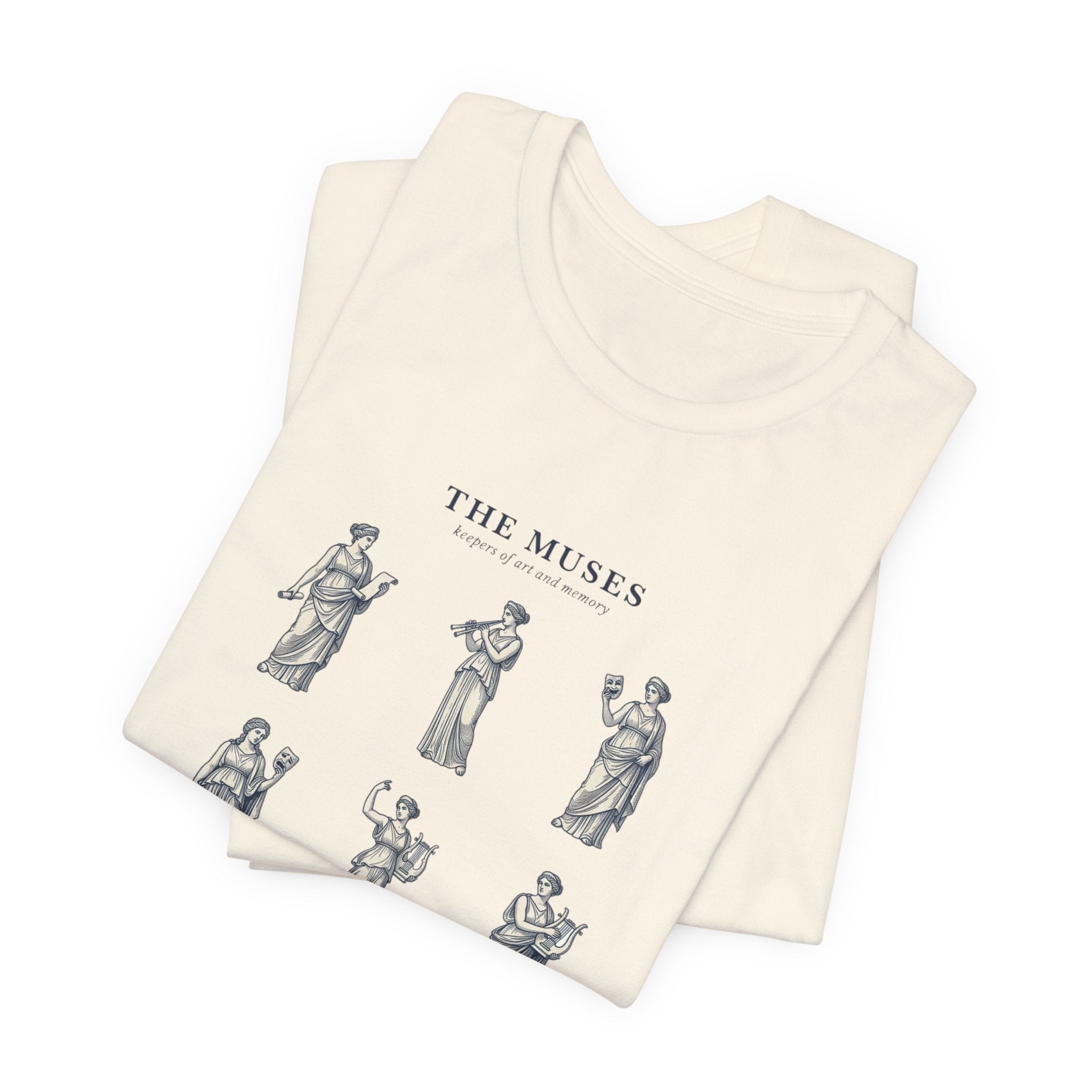 The Muses Tee | Greek Mythology, Mythcore Classical Art Shirt - Velqono