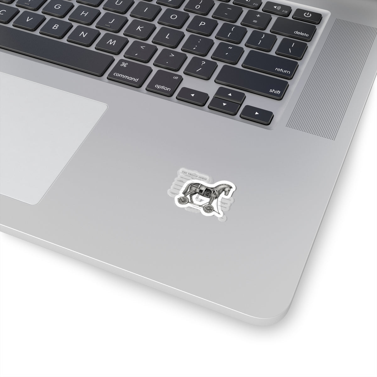 Trojan Horse Diagram Kiss-Cut Stickers | Greek Mythology, Mythcore - Velqono