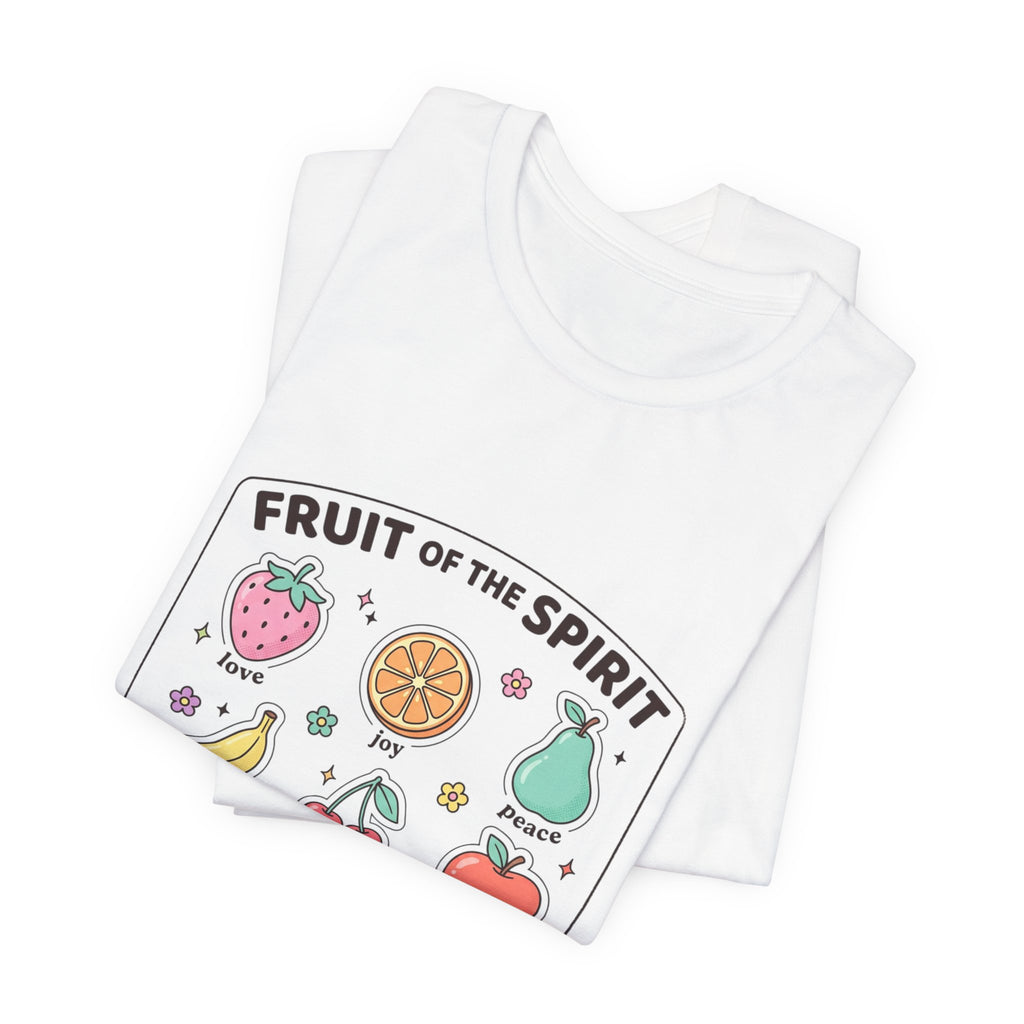 Folded VELQONO Unisex Jersey Short Sleeve Tee highlighting premium craftsmanship, breathable cotton fabric, and a timeless minimalist wardrobe essential.